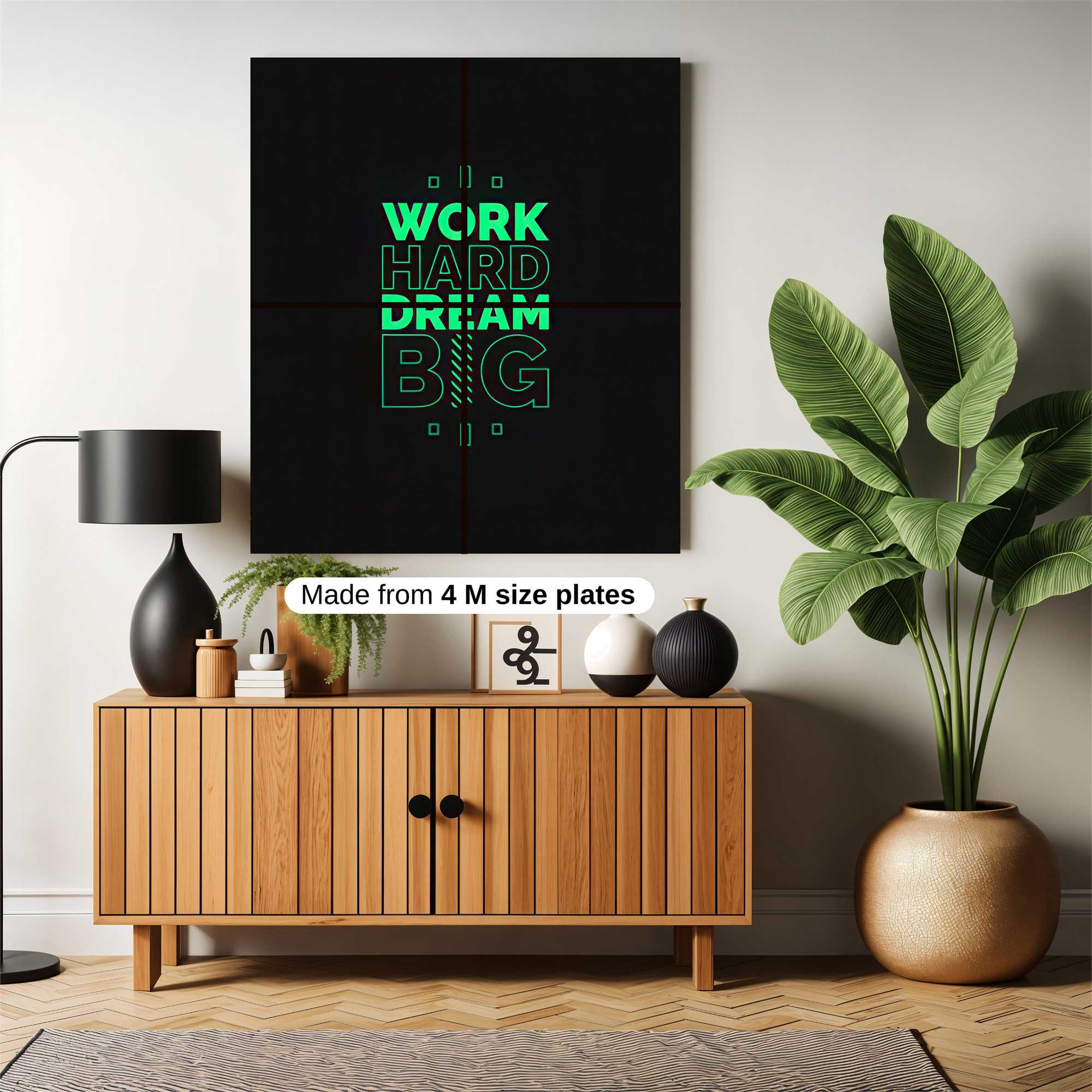 Motivation Glow Safe Wall Magnetic / M