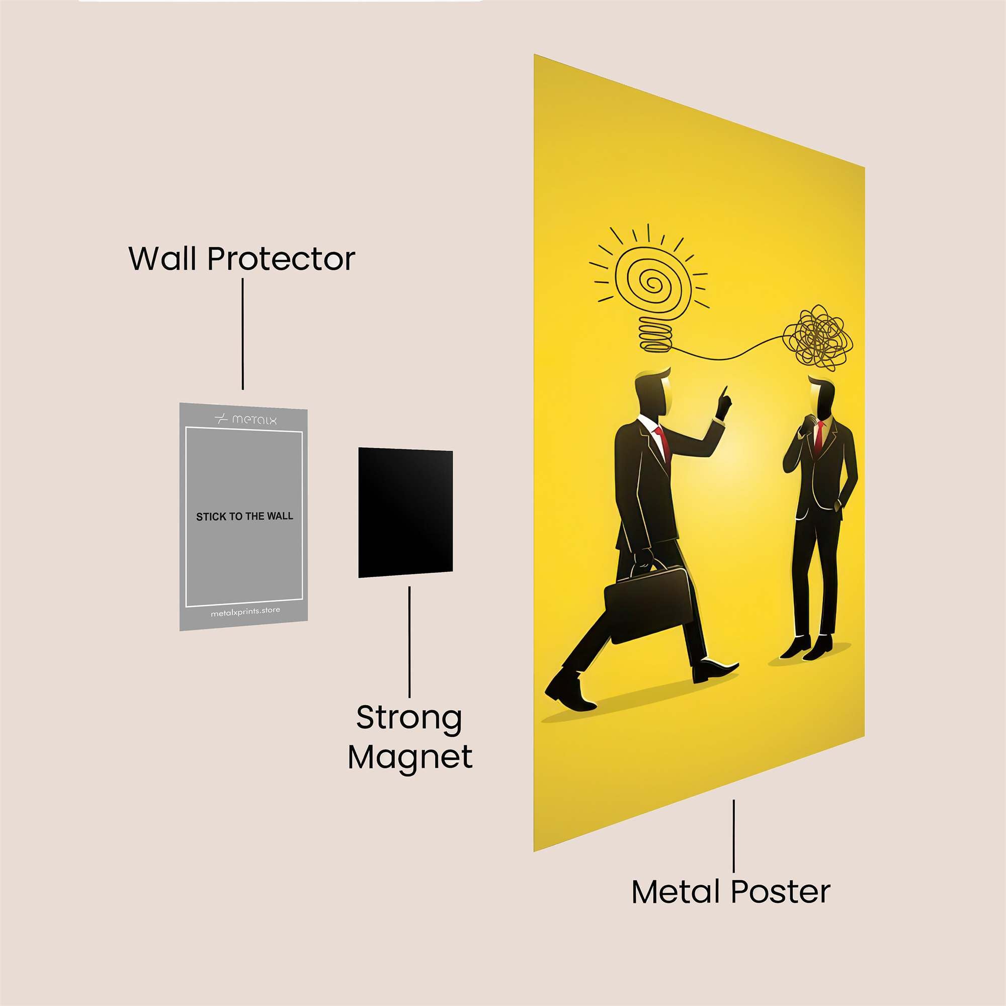 Mentor Magic Safe Wall Magnetic / M