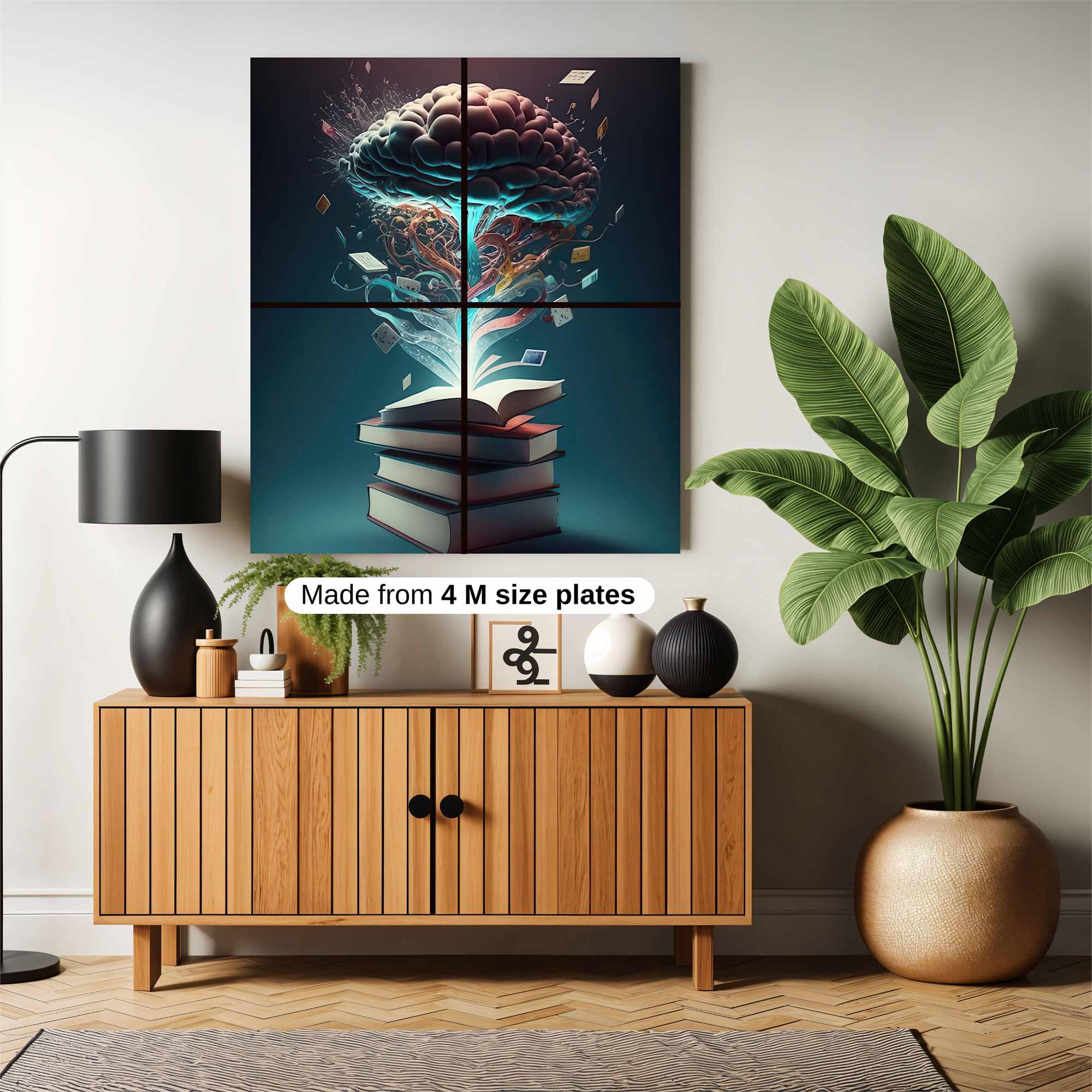 Brain Bloom Safe Wall Magnetic / M