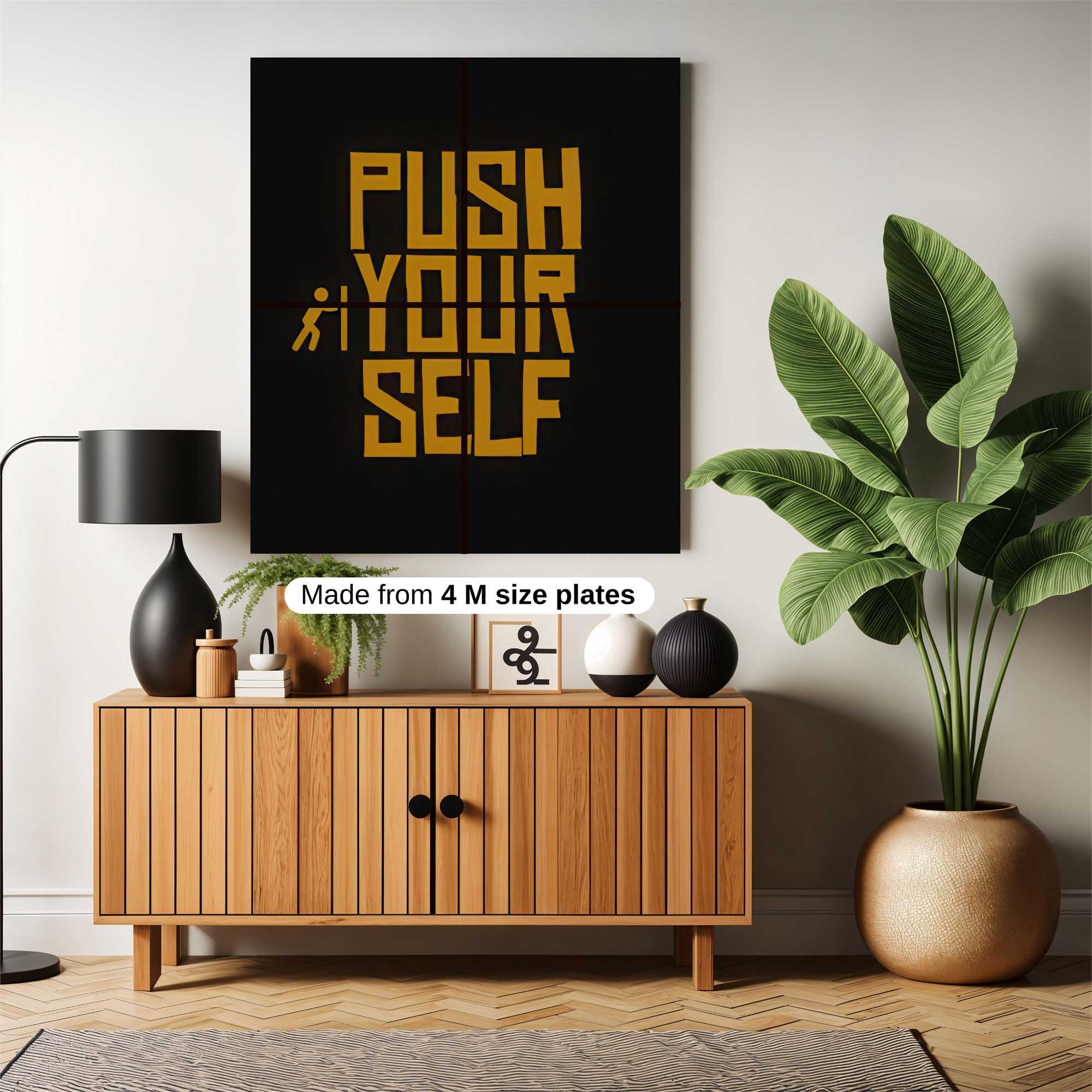 Motivation Unleashed Safe Wall Magnetic / M