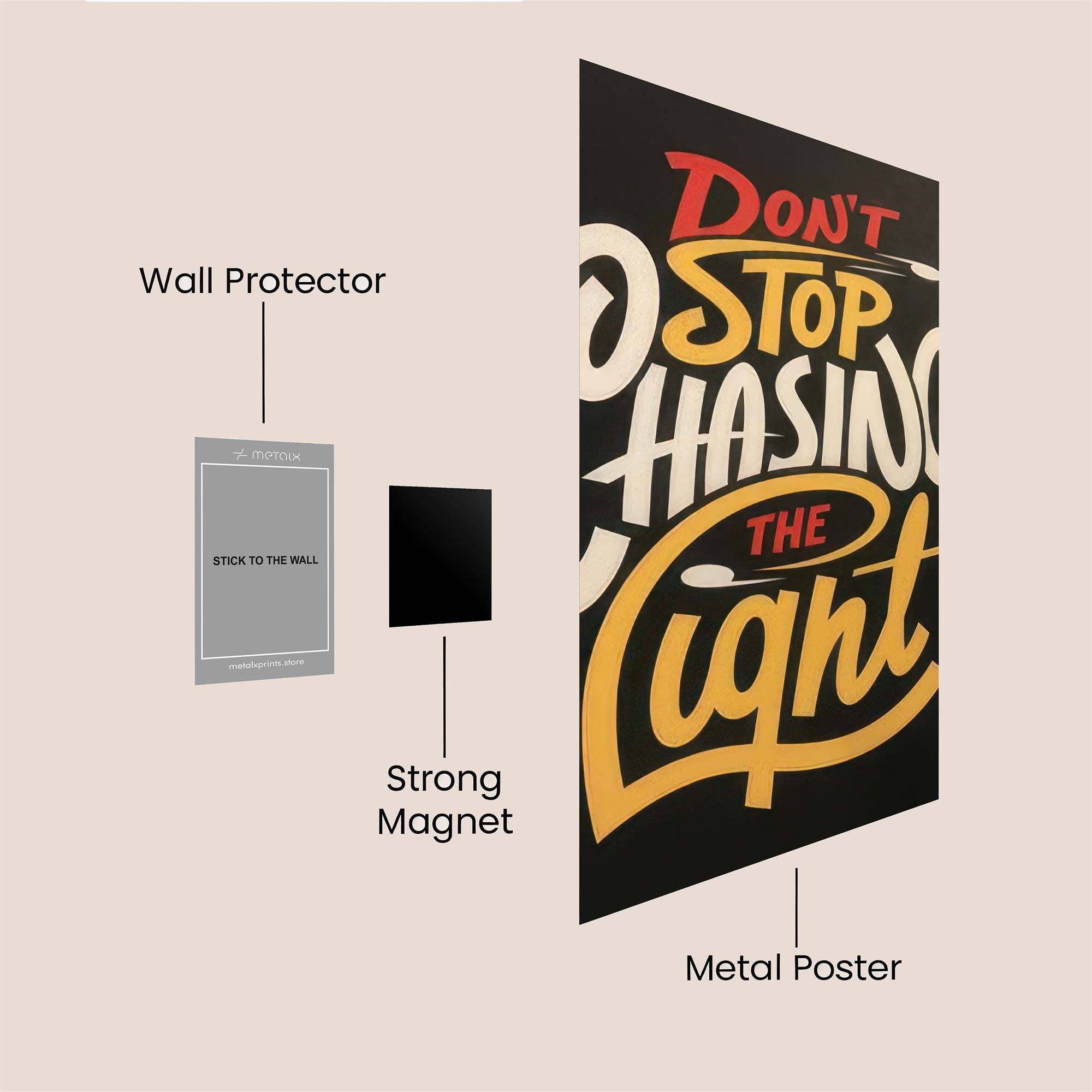 Chasing Euphoria Safe Wall Magnetic / M