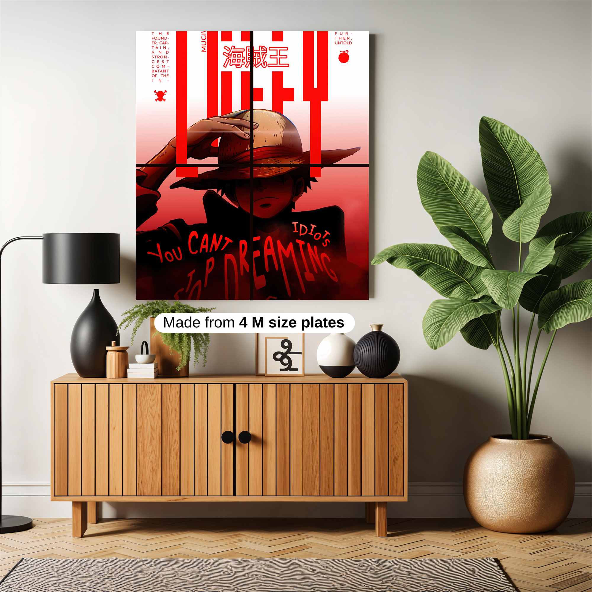 Luffy Defiant Safe Wall Magnetic / M