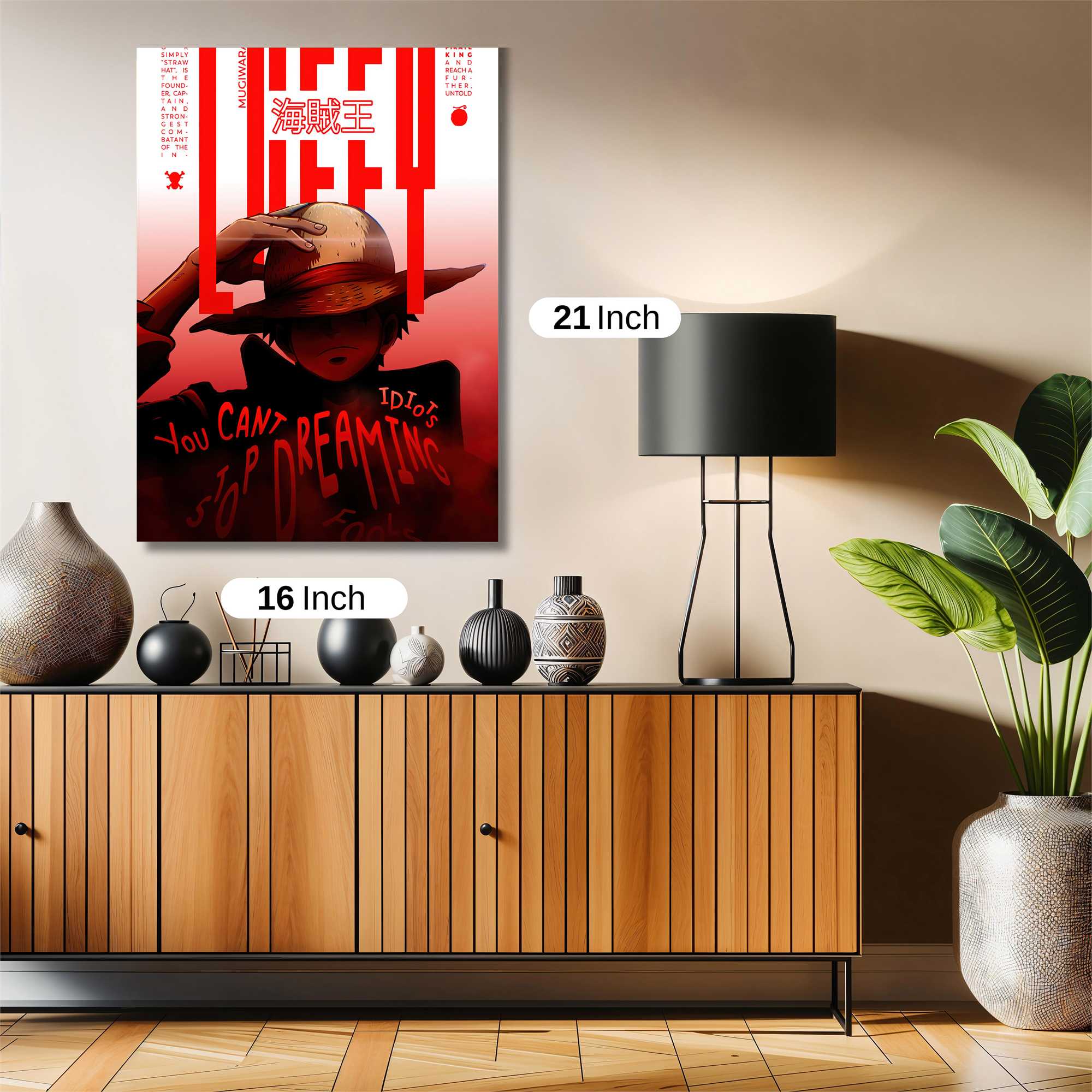 Luffy Defiant Safe Wall Magnetic / M