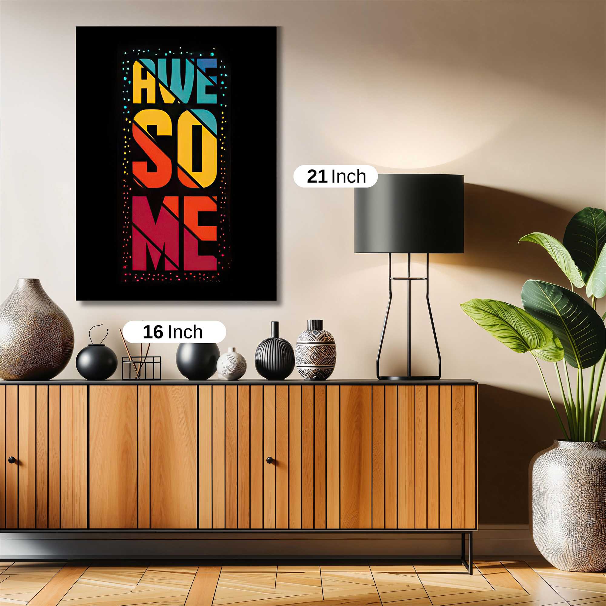 Awe Vibrant Safe Wall Magnetic / M