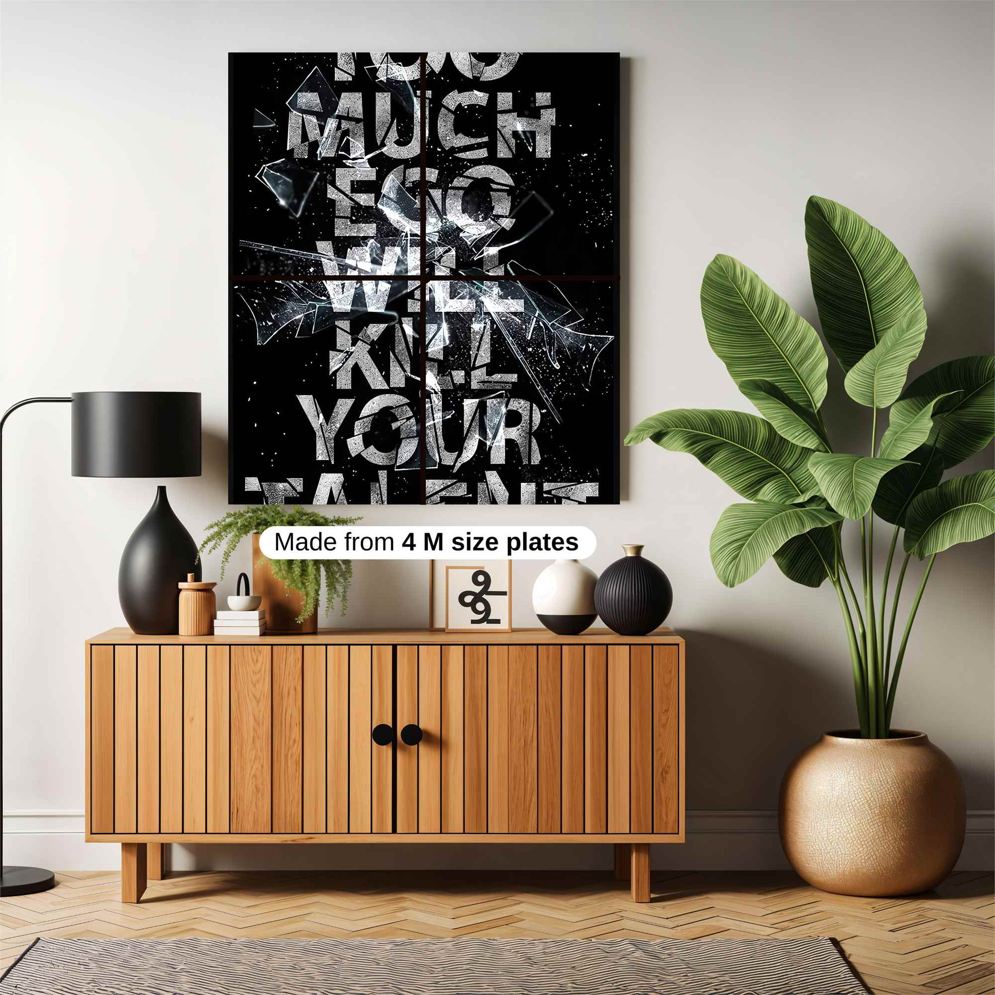 Ego Shattered Safe Wall Magnetic / M