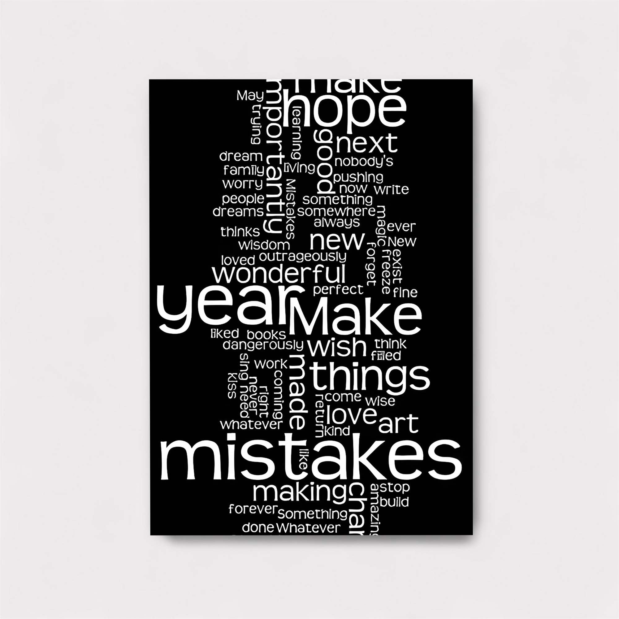 Hopeful Year Safe Wall Magnetic / M