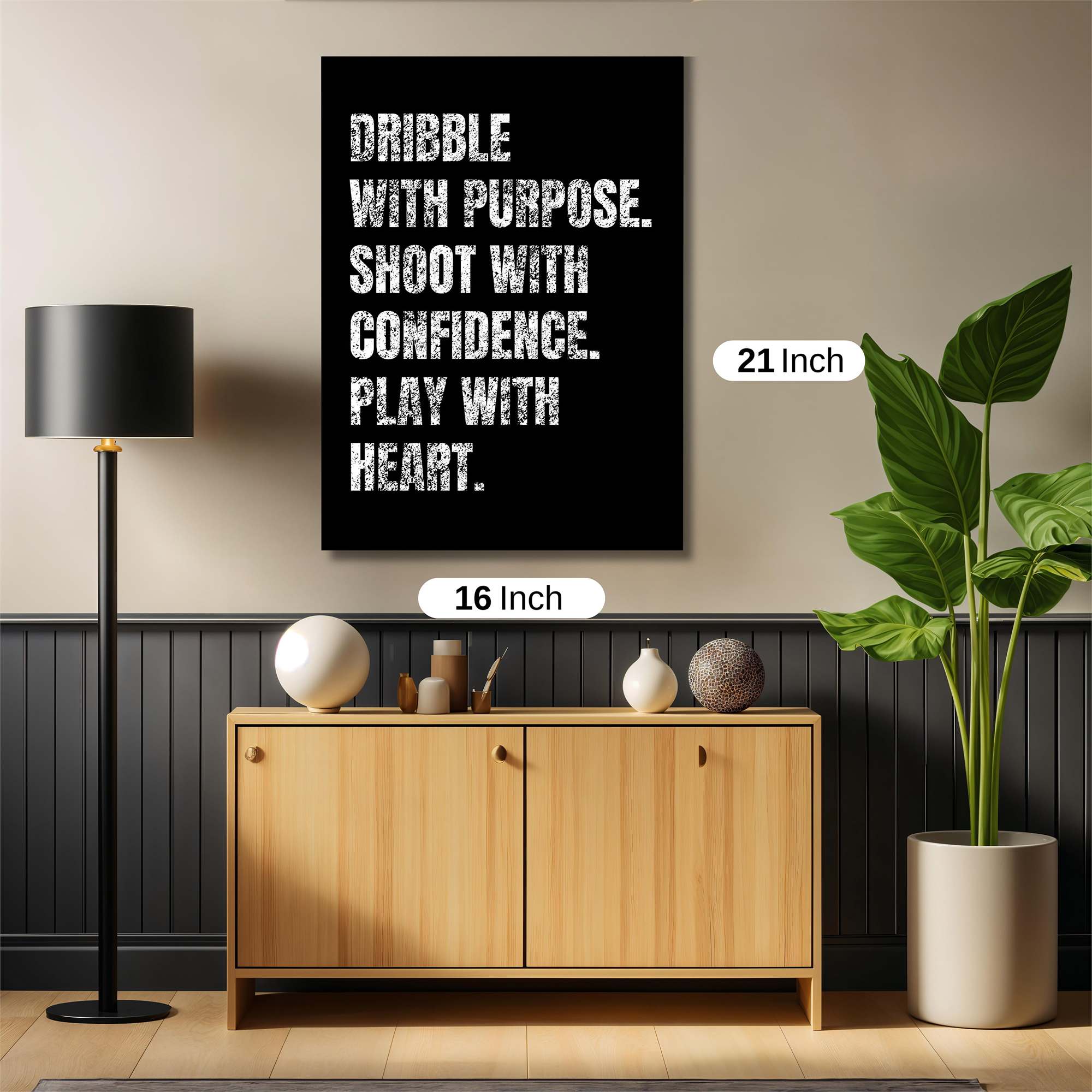 Basketball Passion Safe Wall Magnetic / M