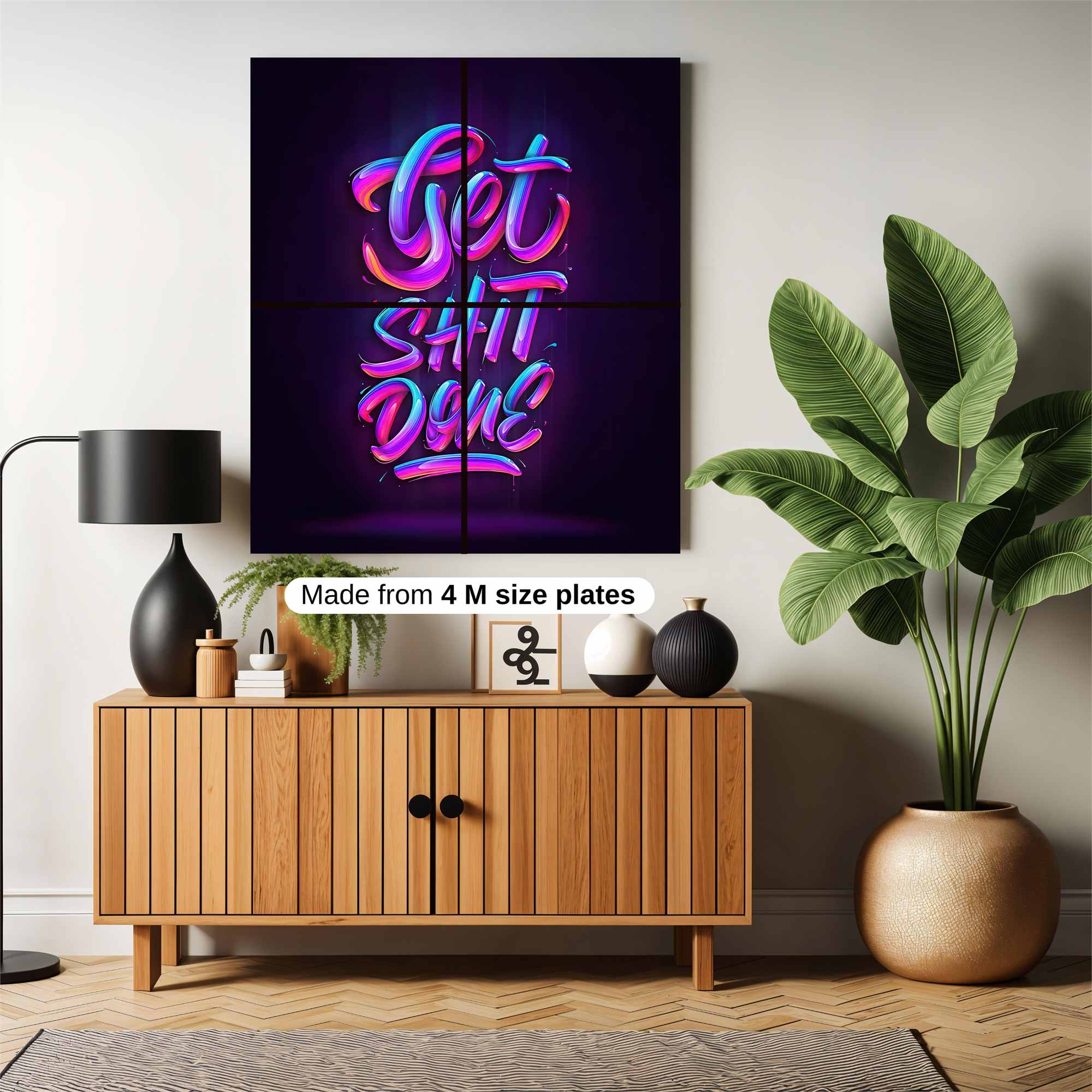 Neon Motivation Safe Wall Magnetic / M