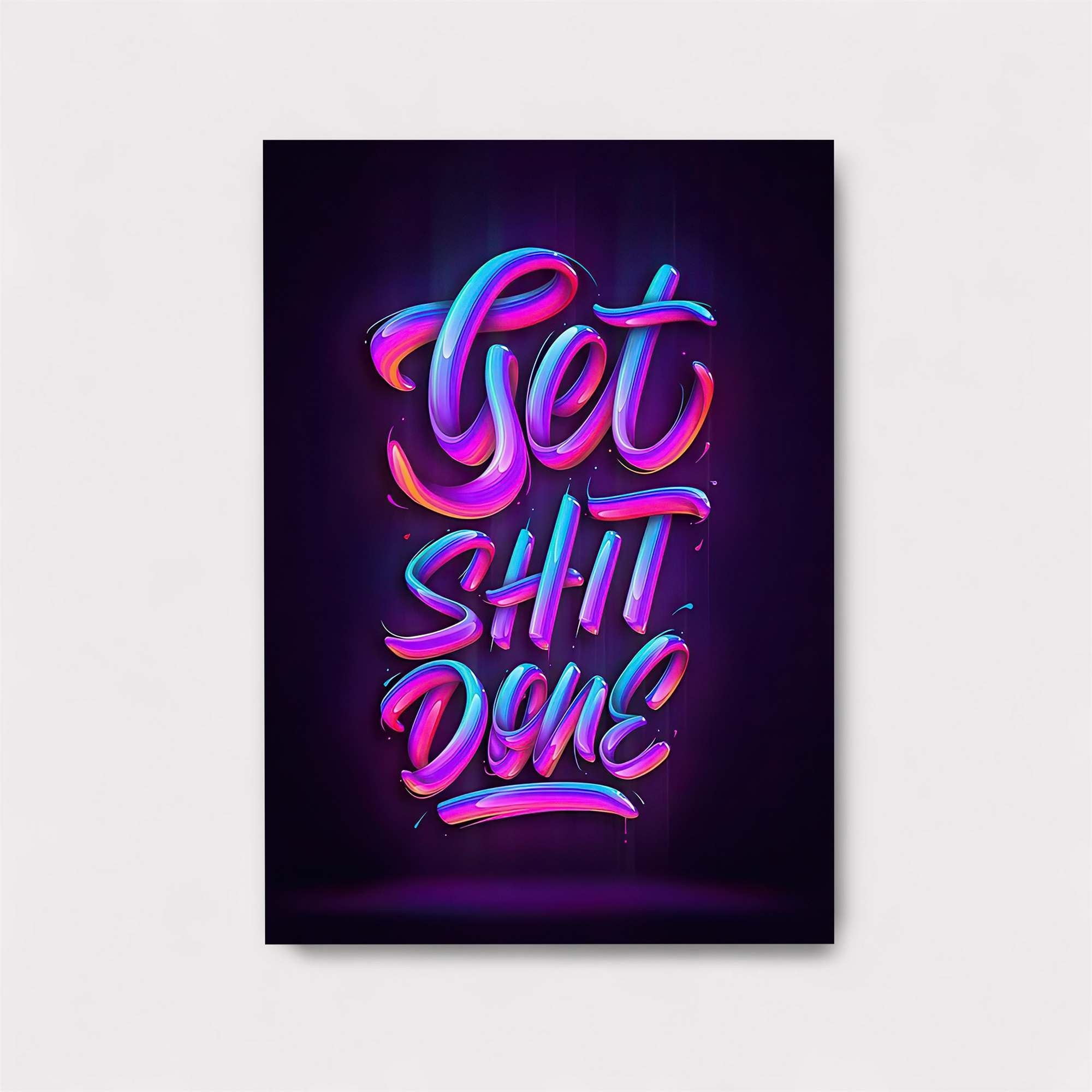 Neon Motivation Safe Wall Magnetic / M