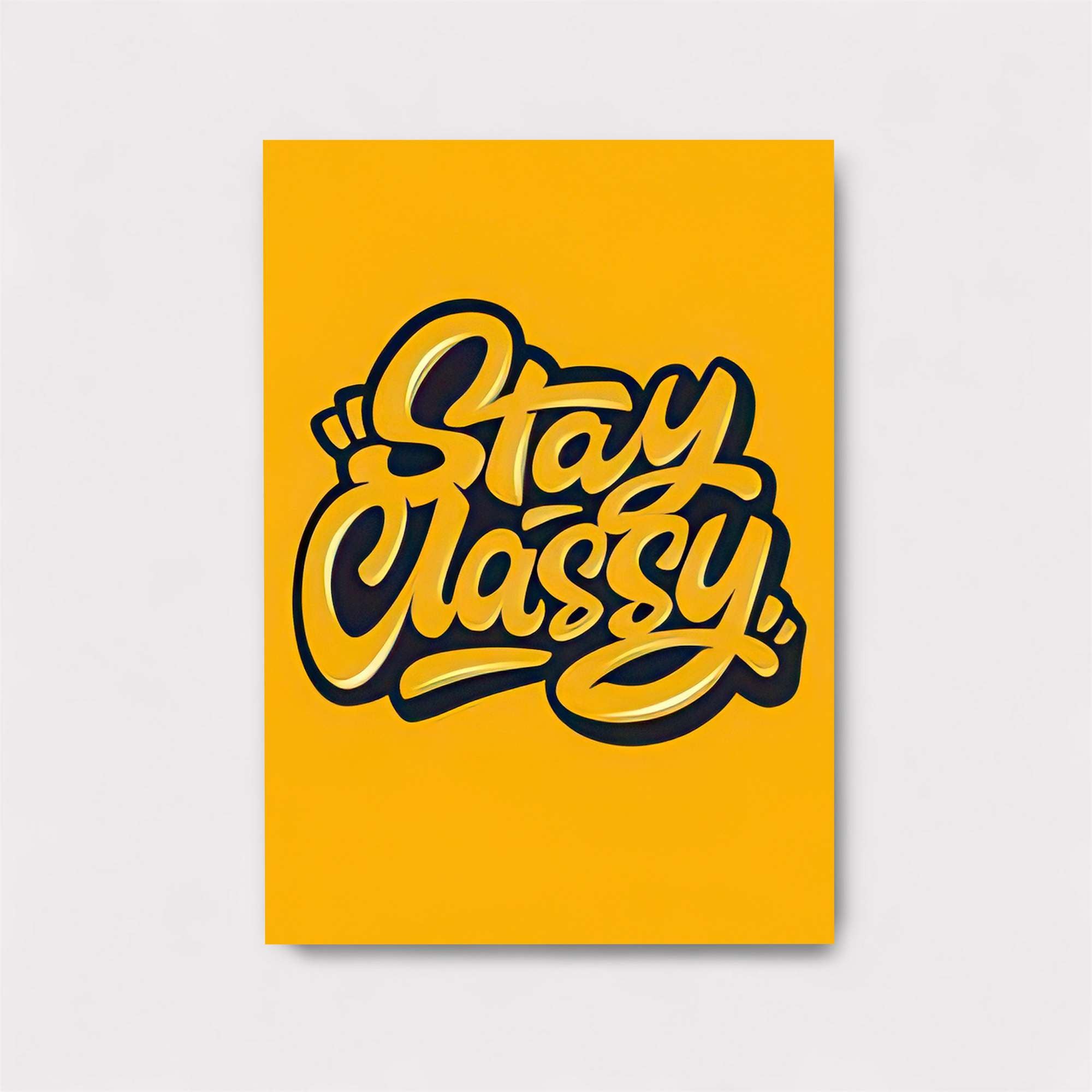 Stay Vibrant Safe Wall Magnetic / M