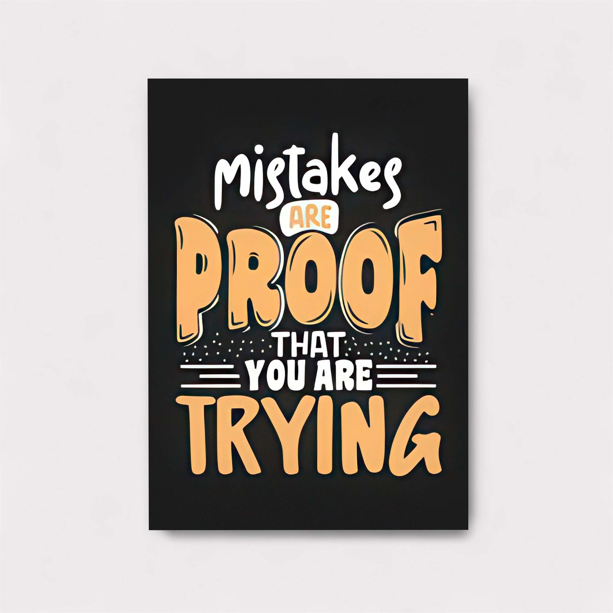 Mistakes Motivate Safe Wall Magnetic / M