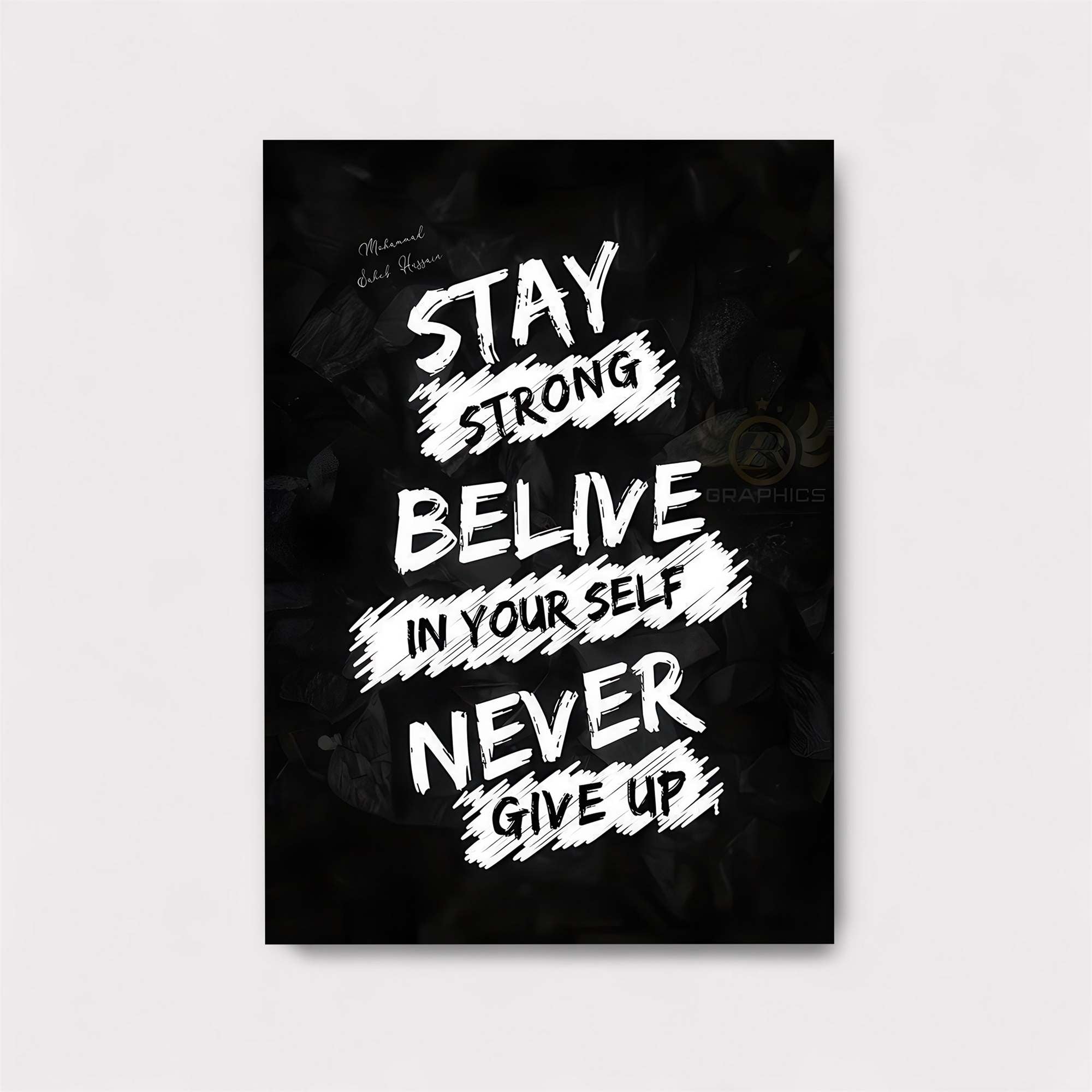 Motivation Unleashed Safe Wall Magnetic / M