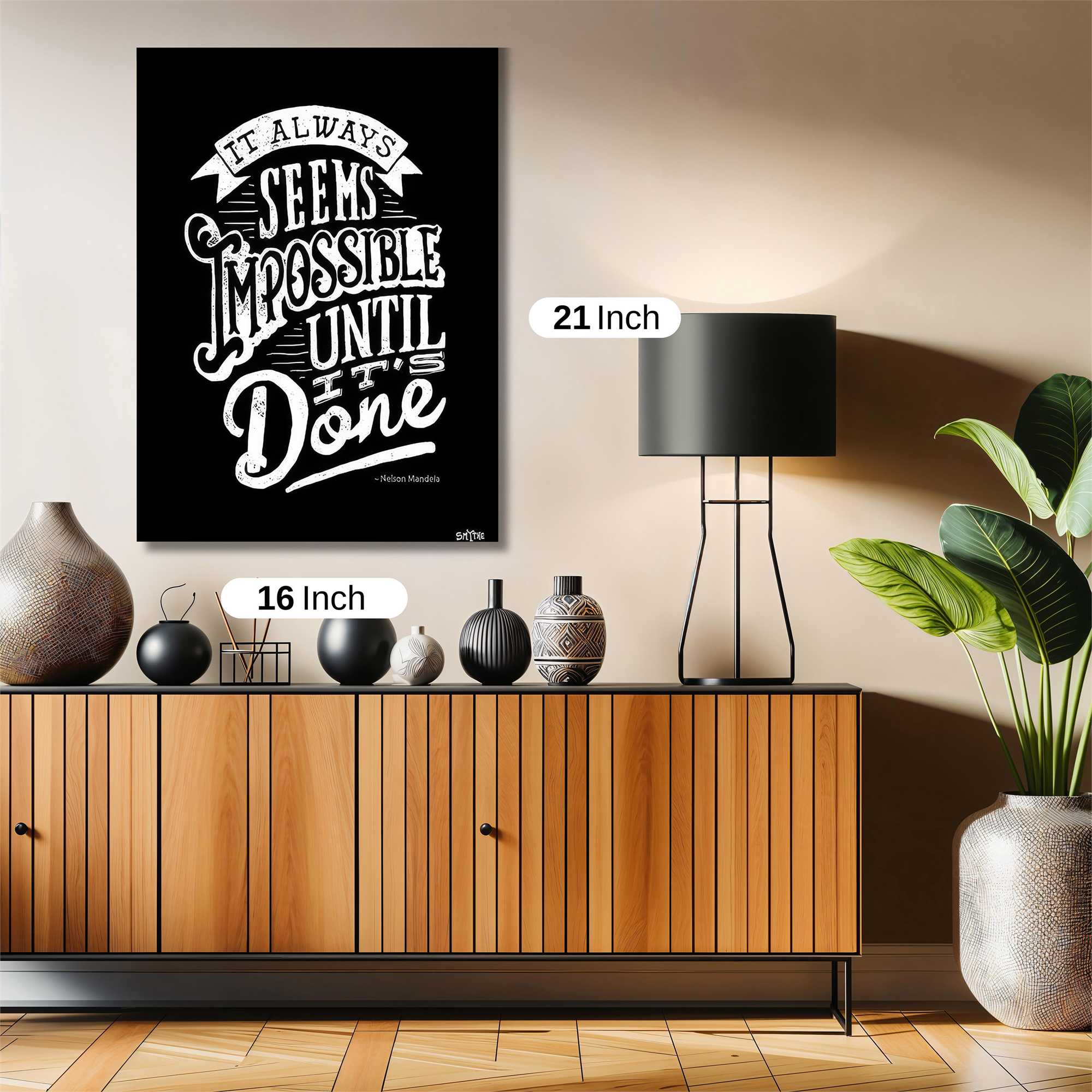 Mandela Motivated Safe Wall Magnetic / M