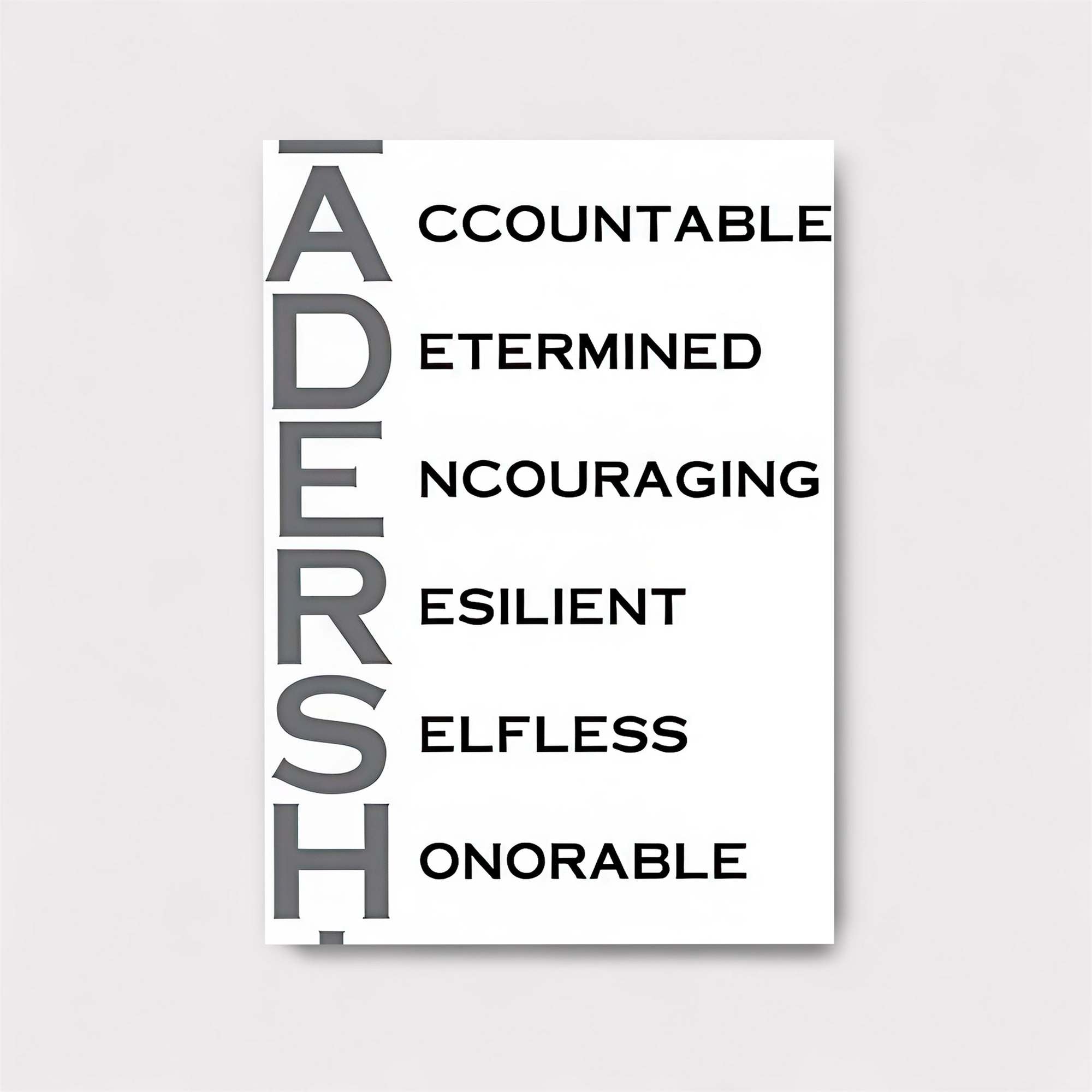 Leadership Passionate Safe Wall Magnetic / M