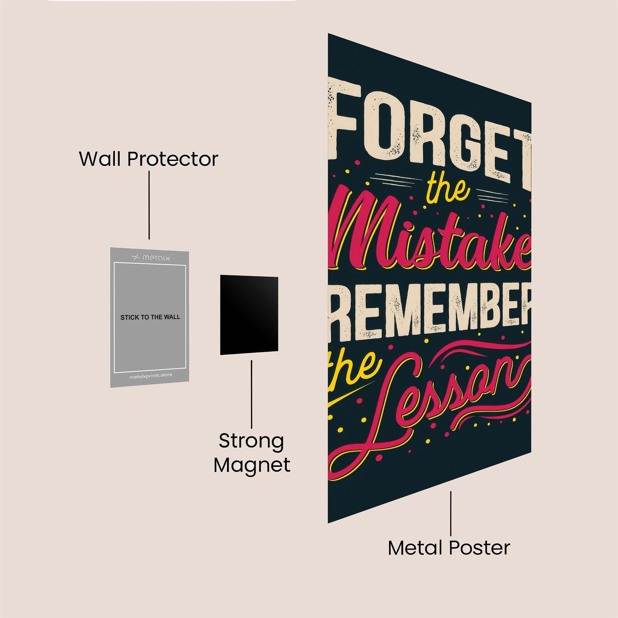 Mistake Wisdom Safe Wall Magnetic / M