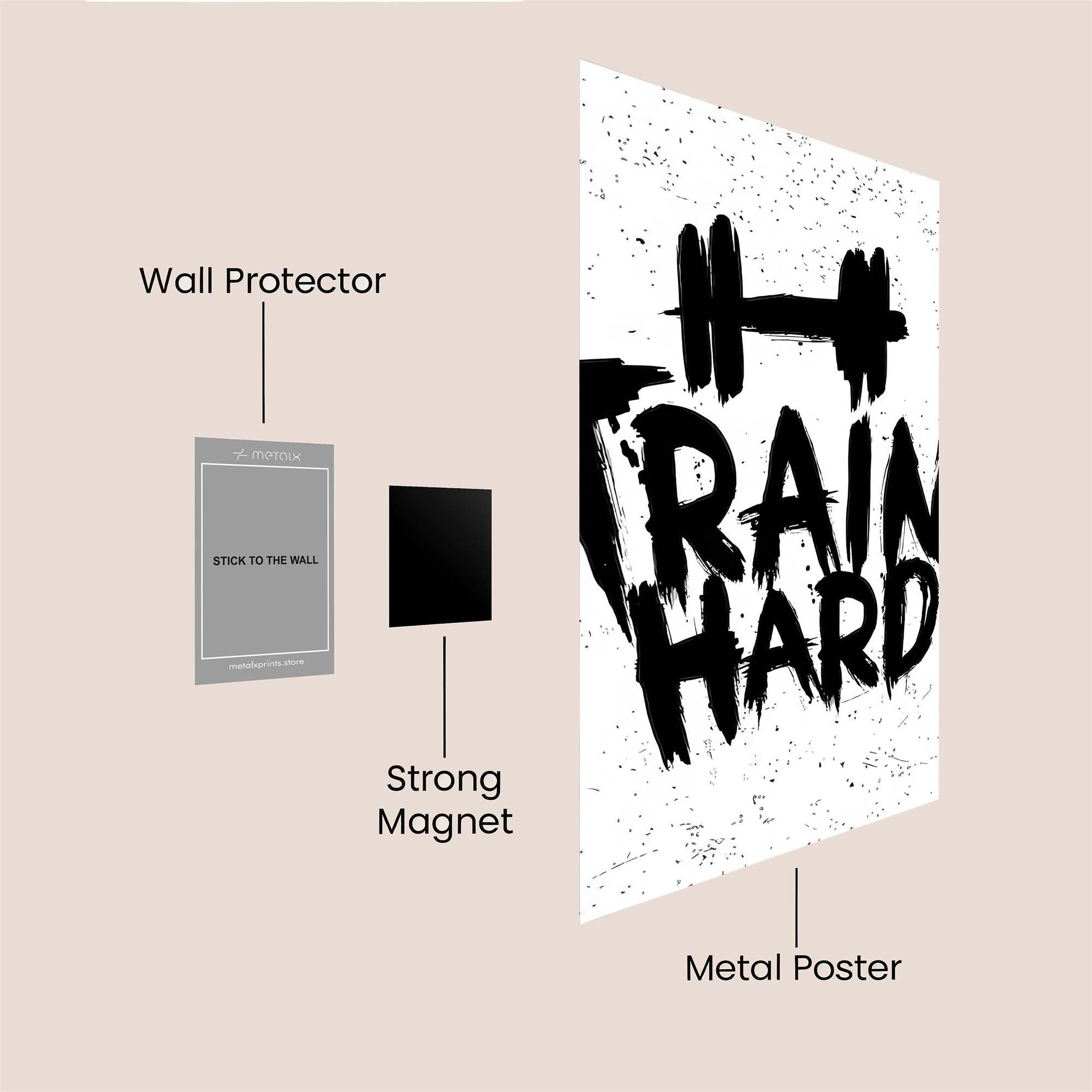 Train Intense Safe Wall Magnetic / M