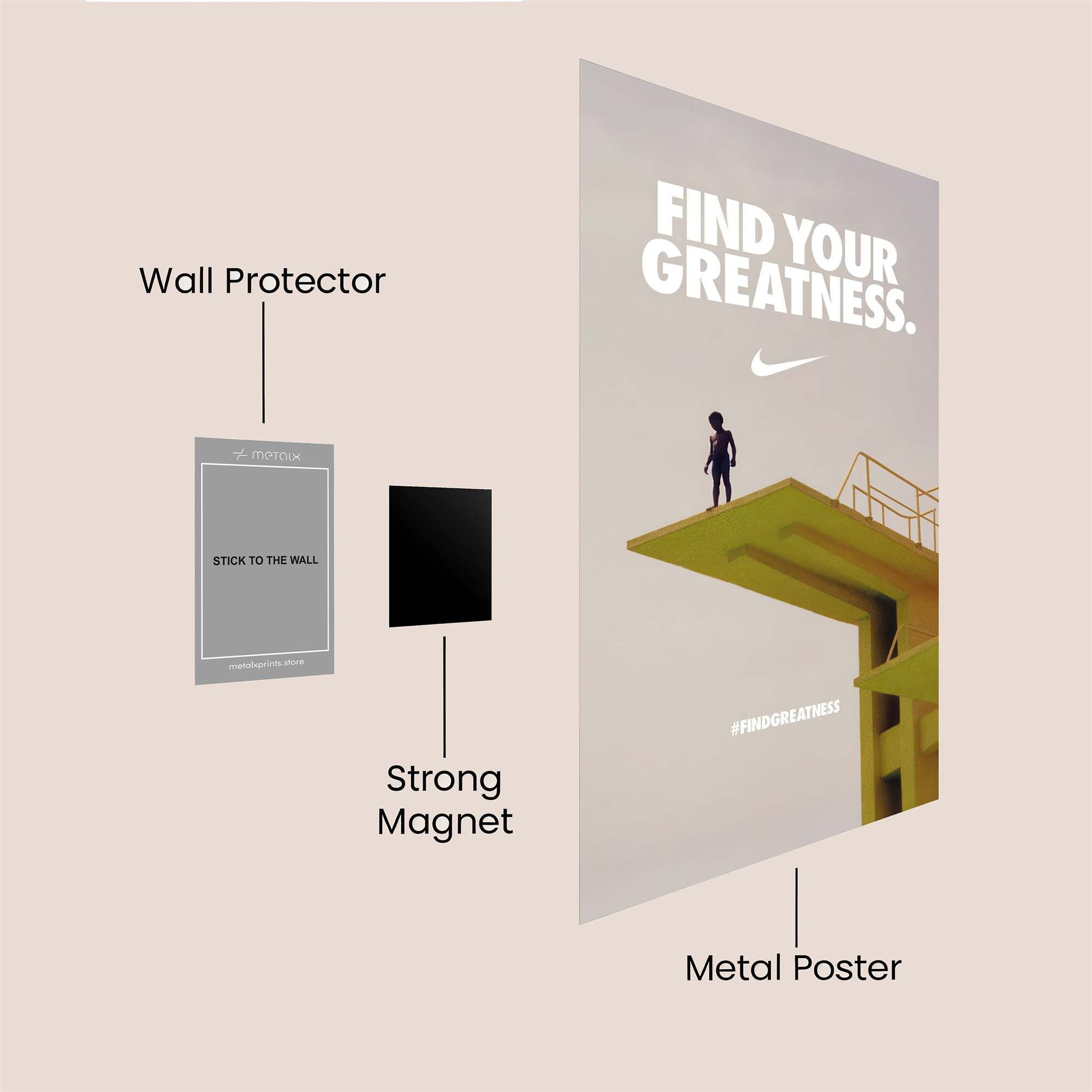 Dive Intrepid Safe Wall Magnetic / M