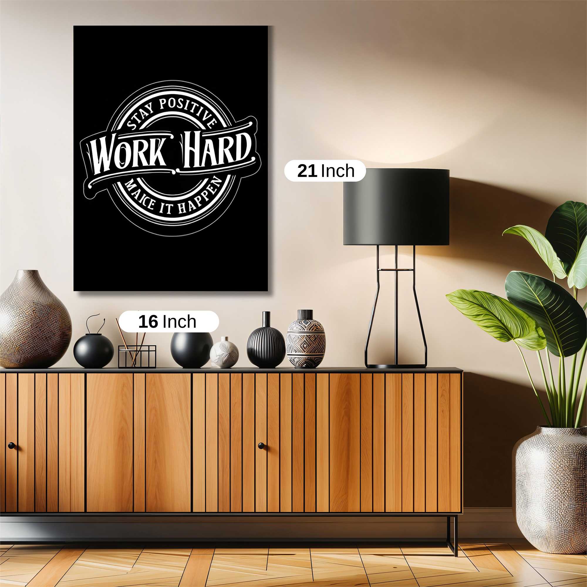 Work Hard Safe Wall Magnetic / M
