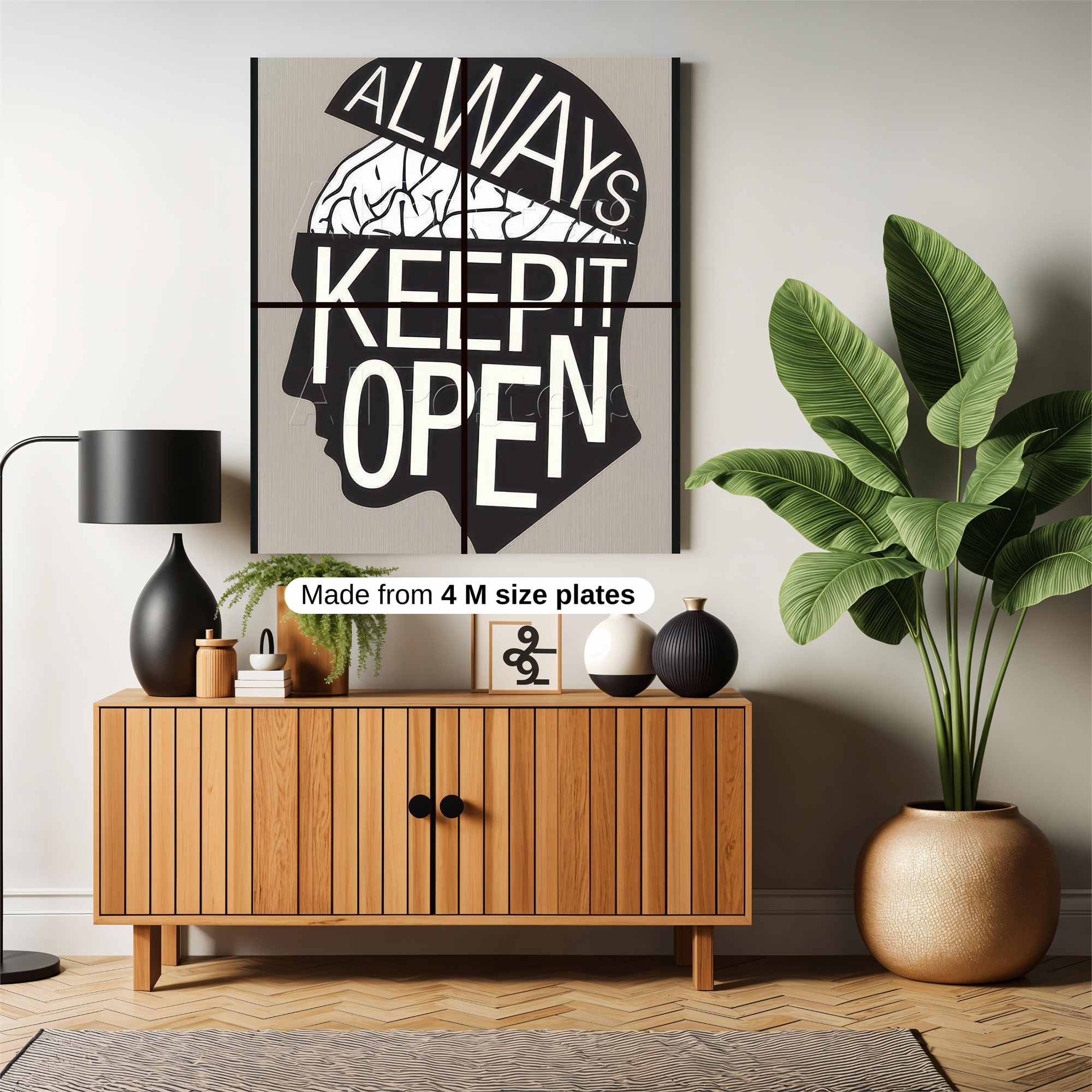 Mindful Curiosity Safe Wall Magnetic / M