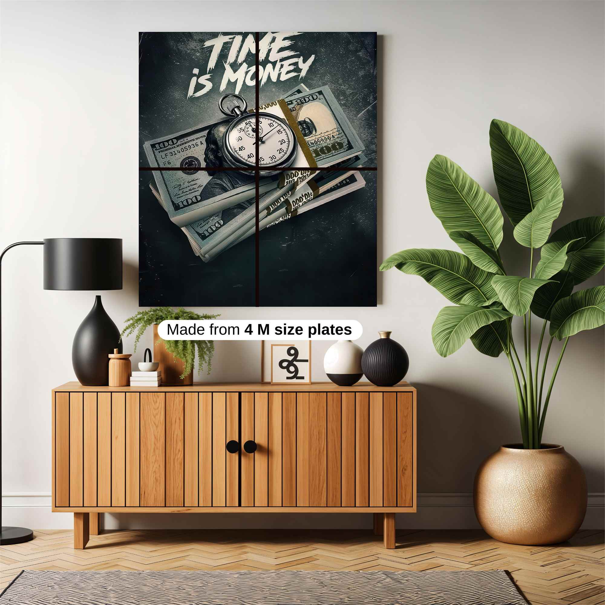 Time Wealth Safe Wall Magnetic / M
