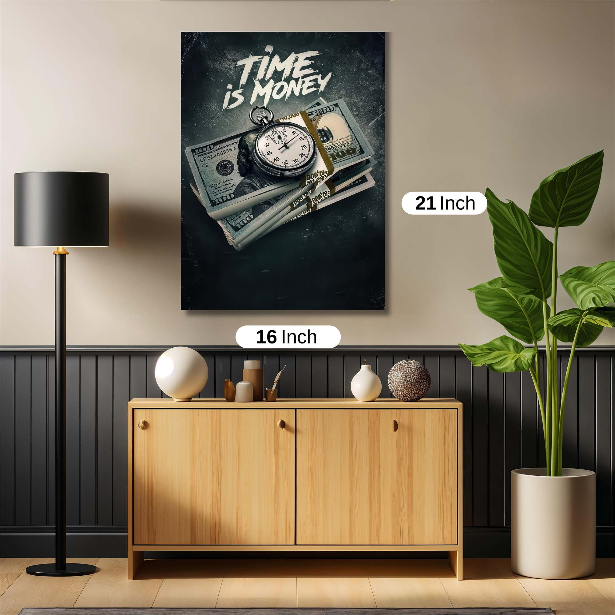 Time Wealth Safe Wall Magnetic / M