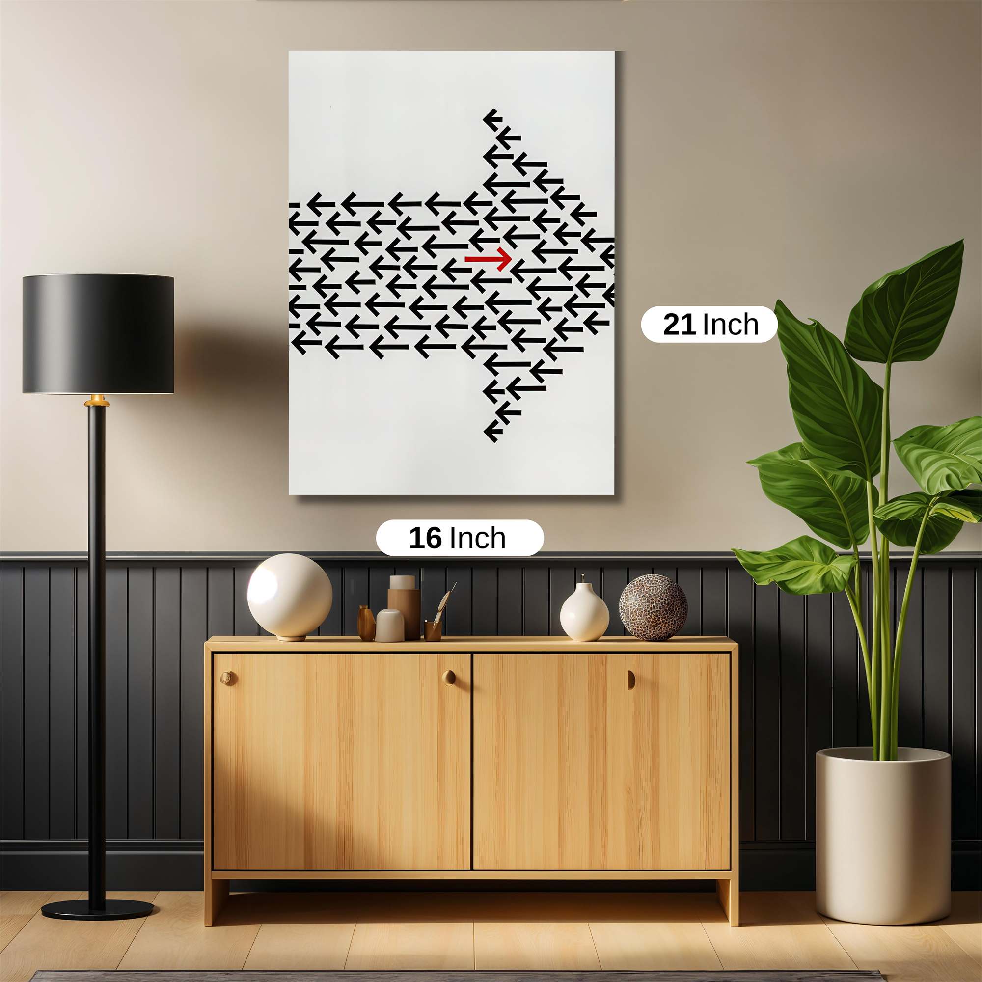 Arrow Unity Safe Wall Magnetic / M