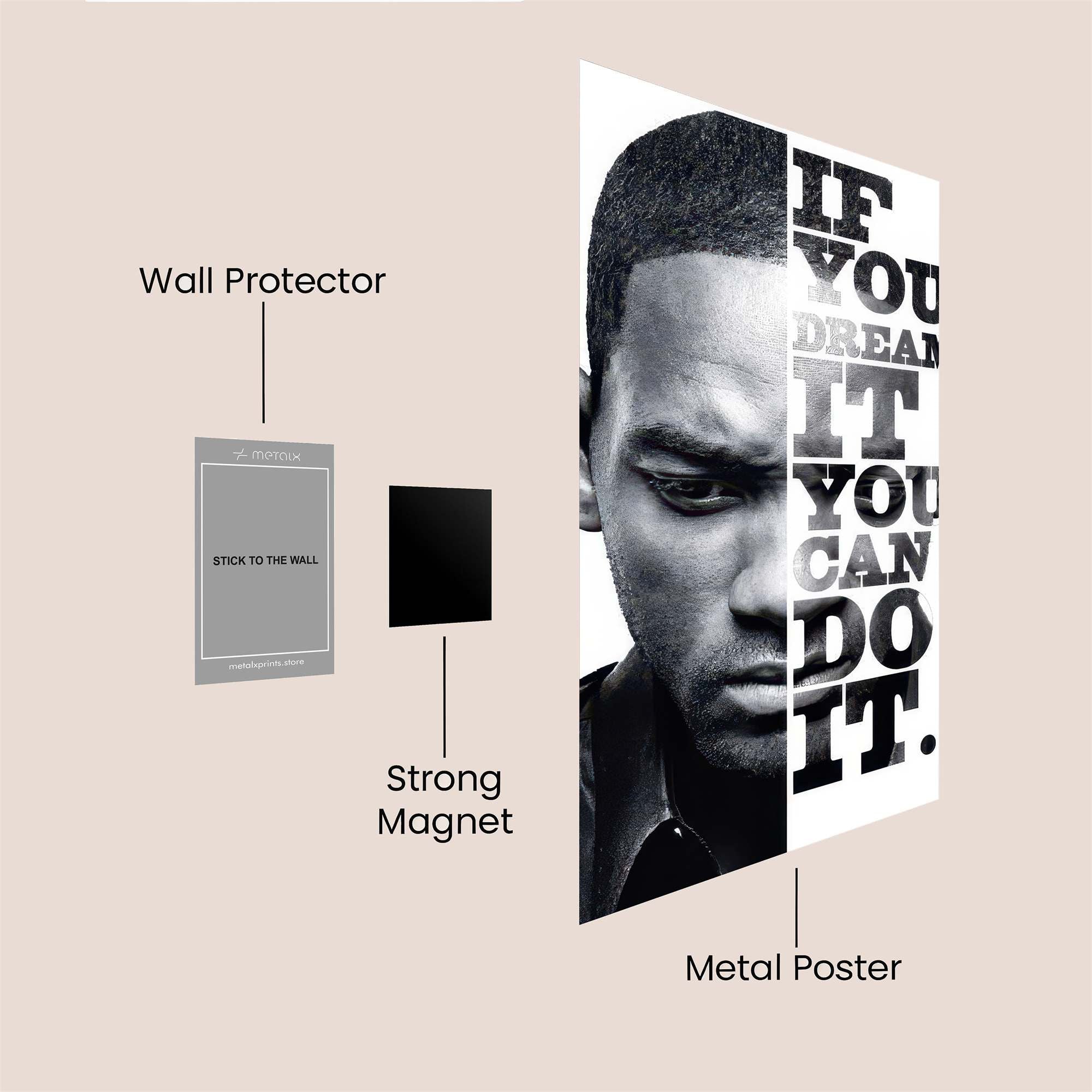 Willow Inspire Safe Wall Magnetic / M