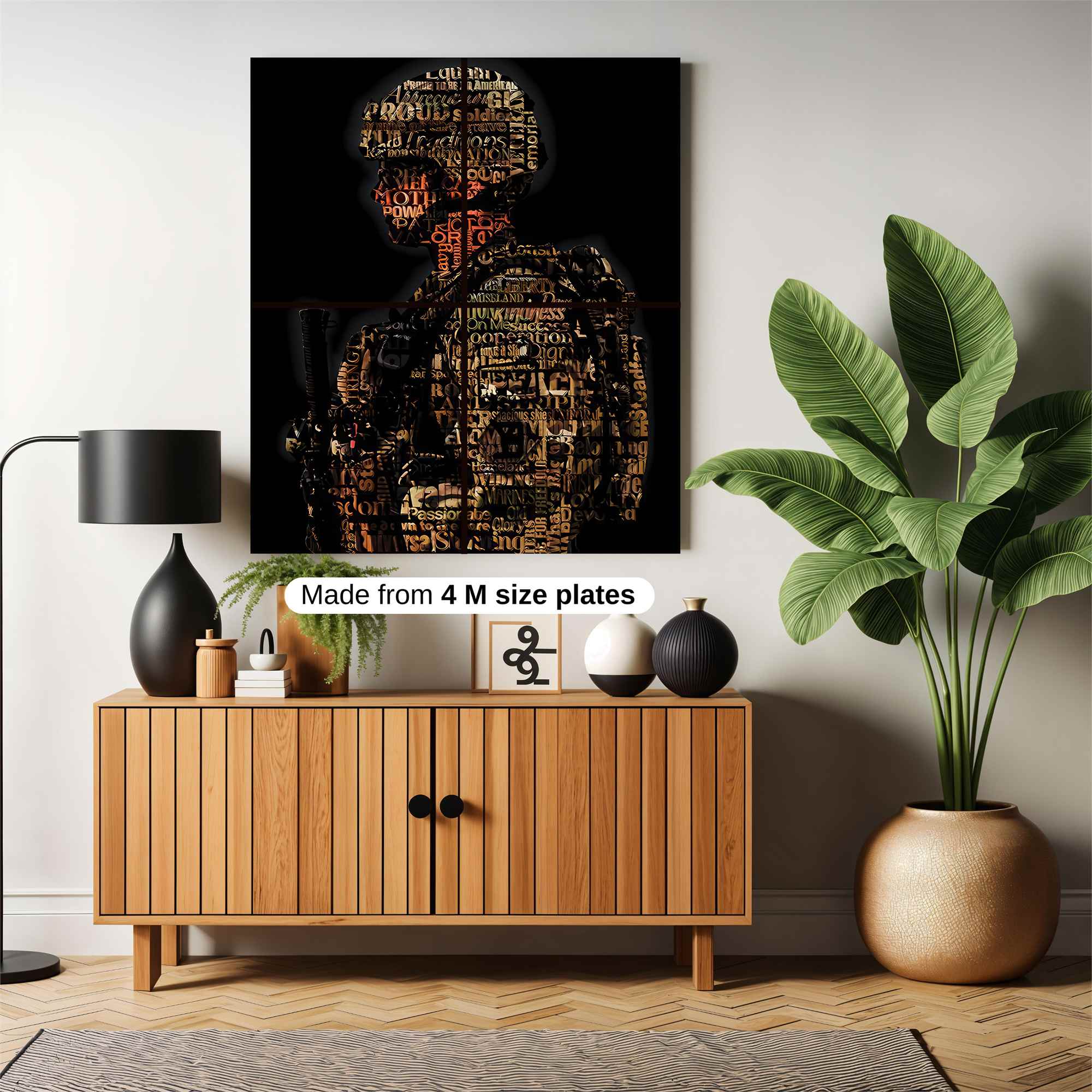 Soldier Valor Safe Wall Magnetic / M