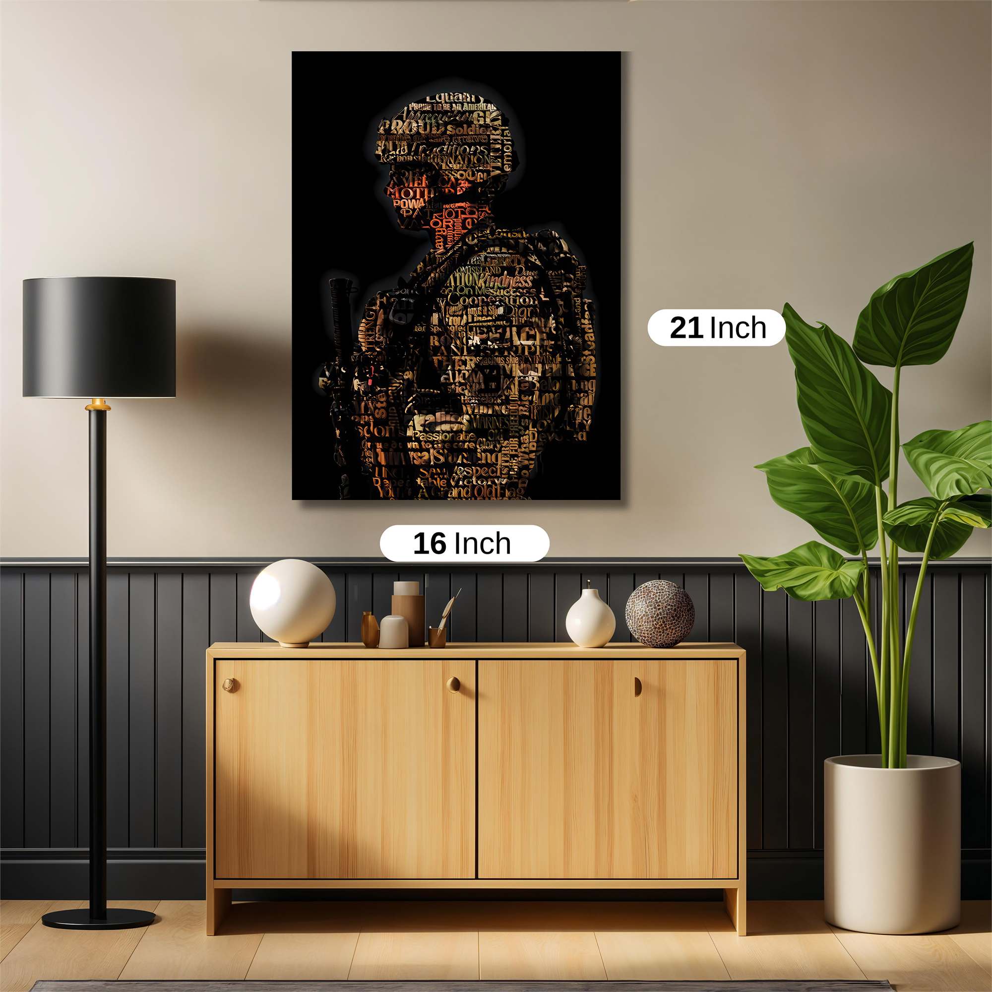 Soldier Valor Safe Wall Magnetic / M
