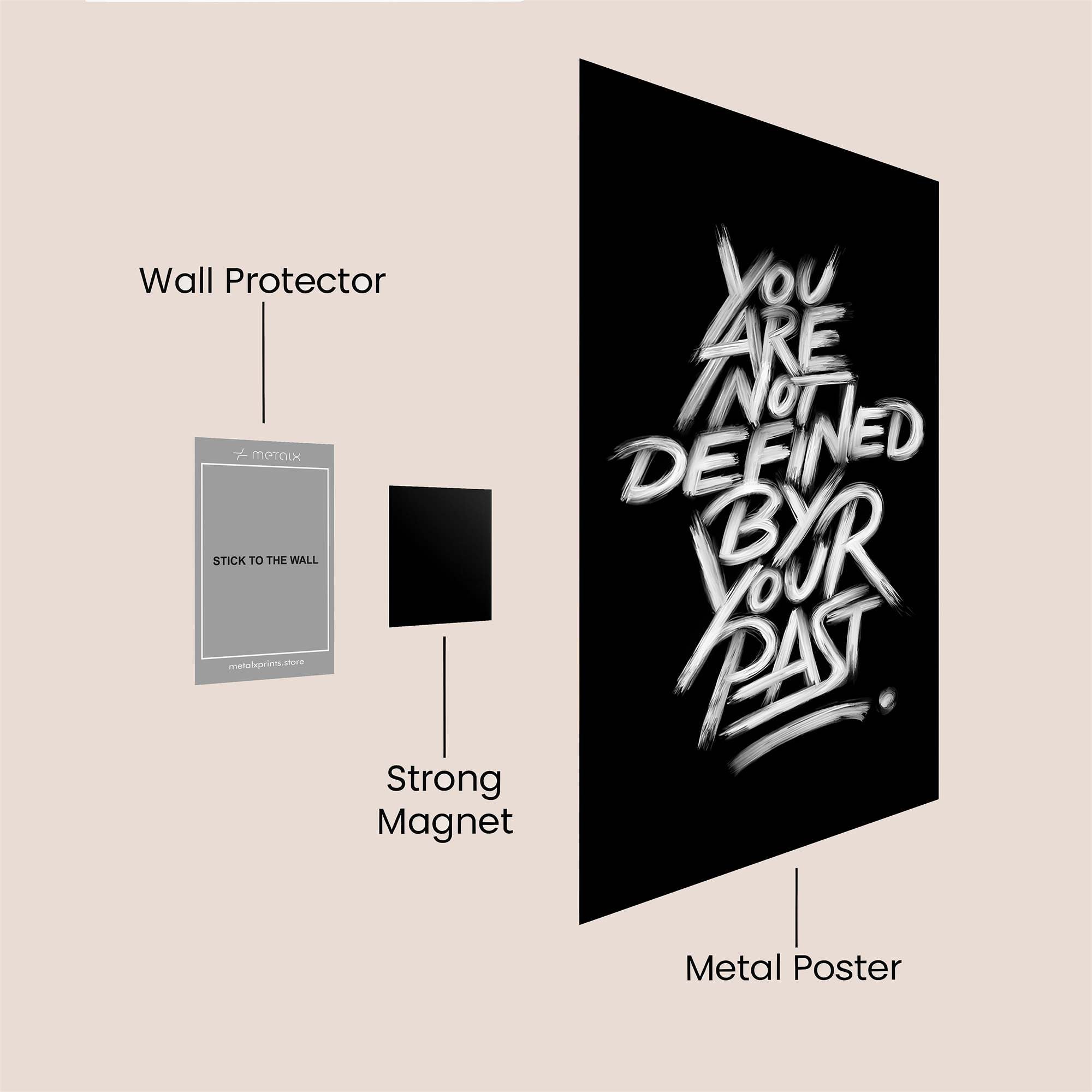Past Unbound Safe Wall Magnetic / M