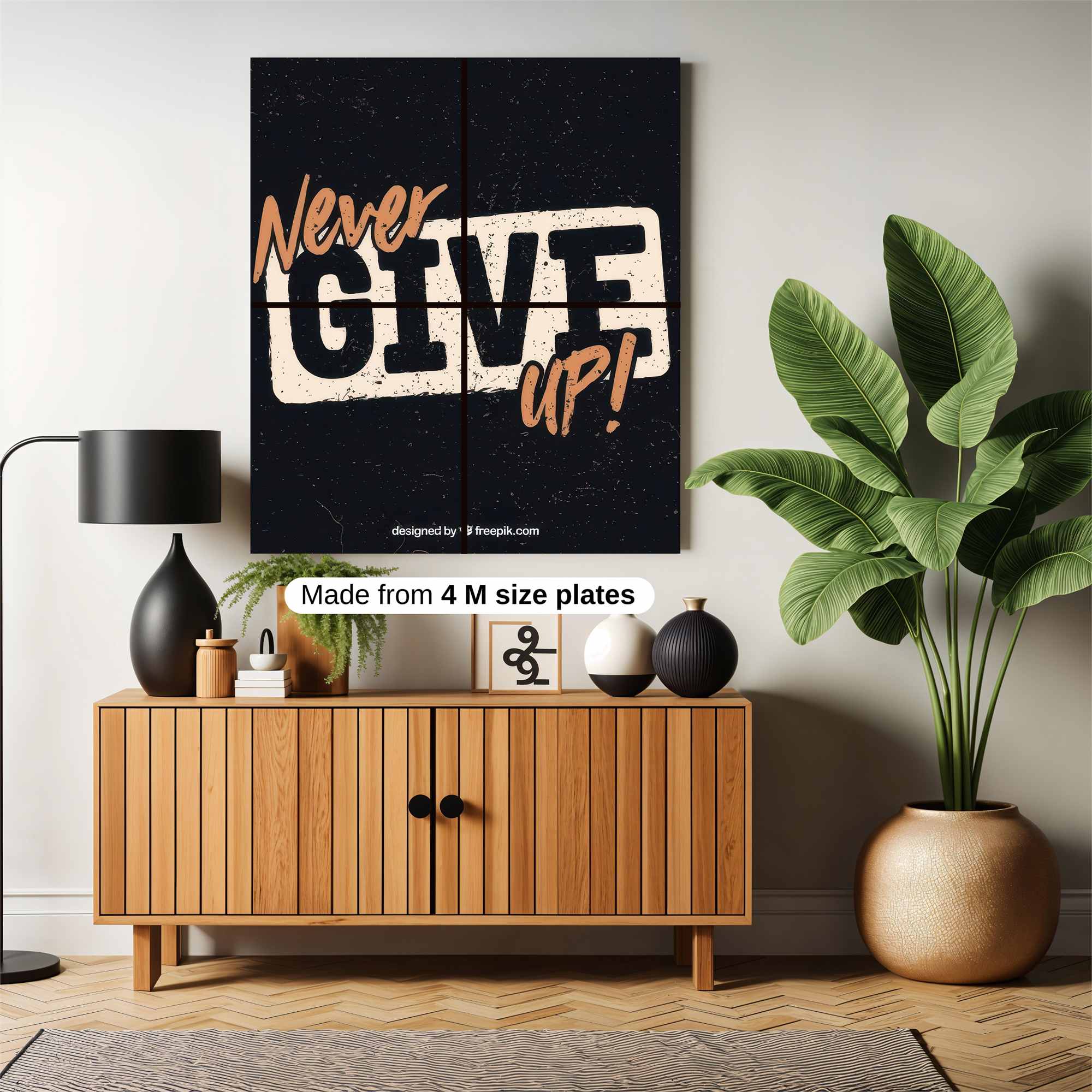 Never Victorious Safe Wall Magnetic / M