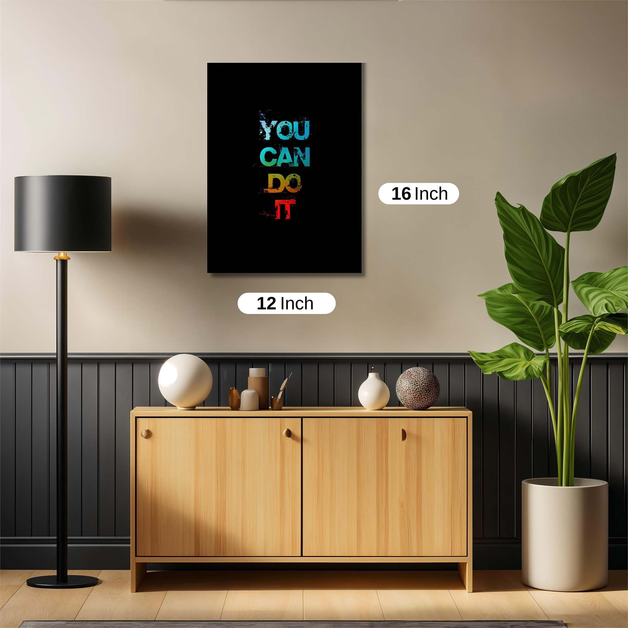 Motivational Glow Safe Wall Magnetic / M