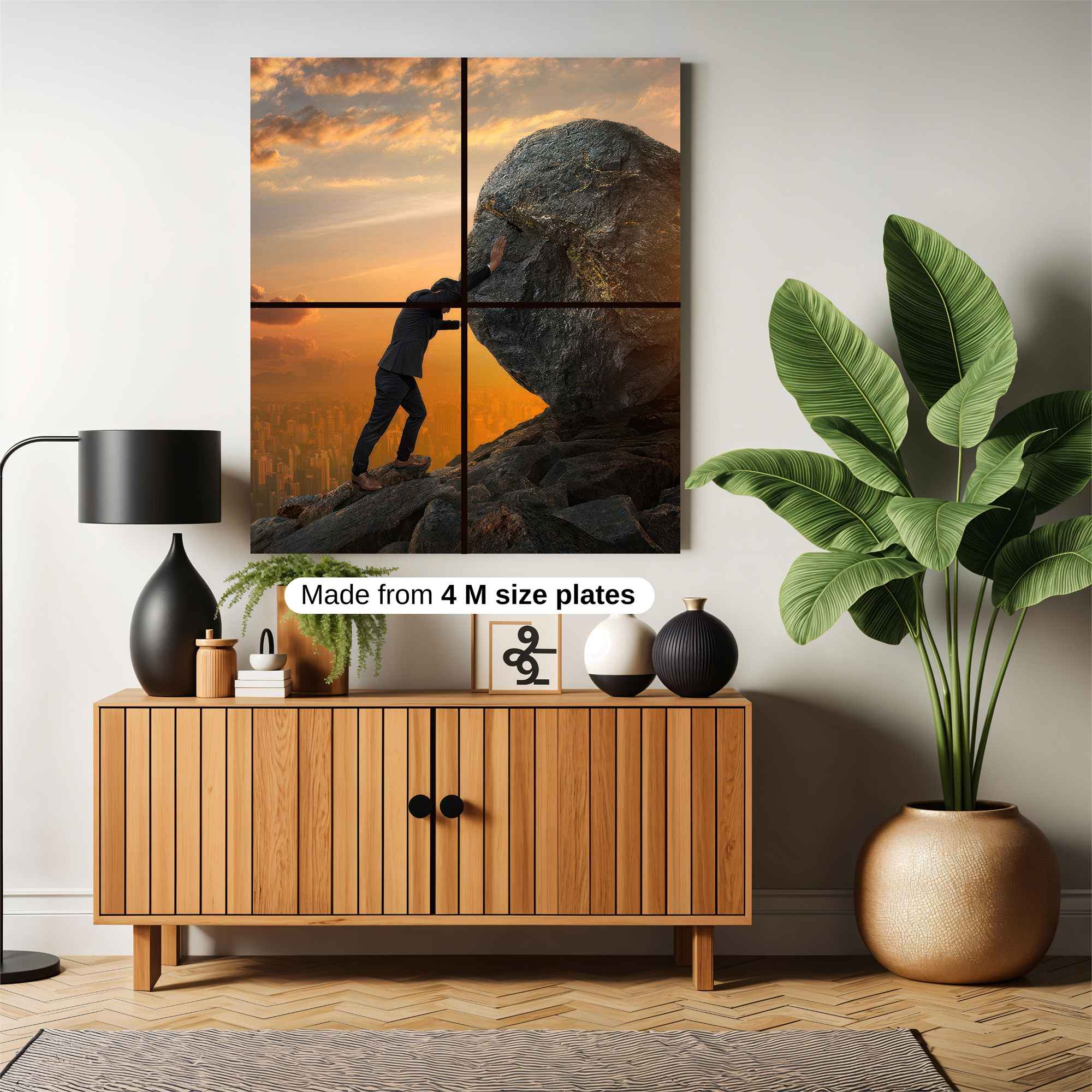 Sisyphus Triumph Safe Wall Magnetic / M
