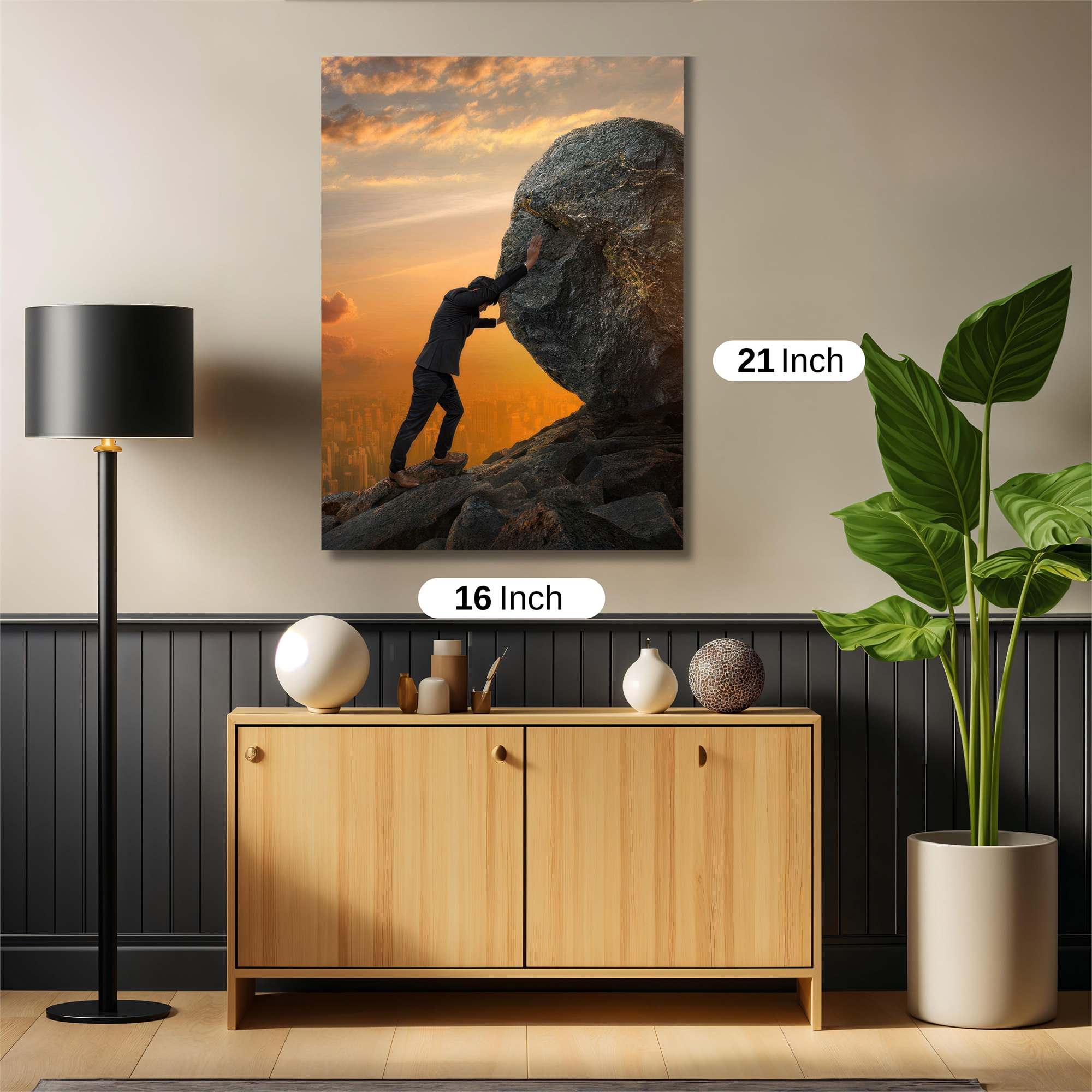 Sisyphus Triumph Safe Wall Magnetic / M