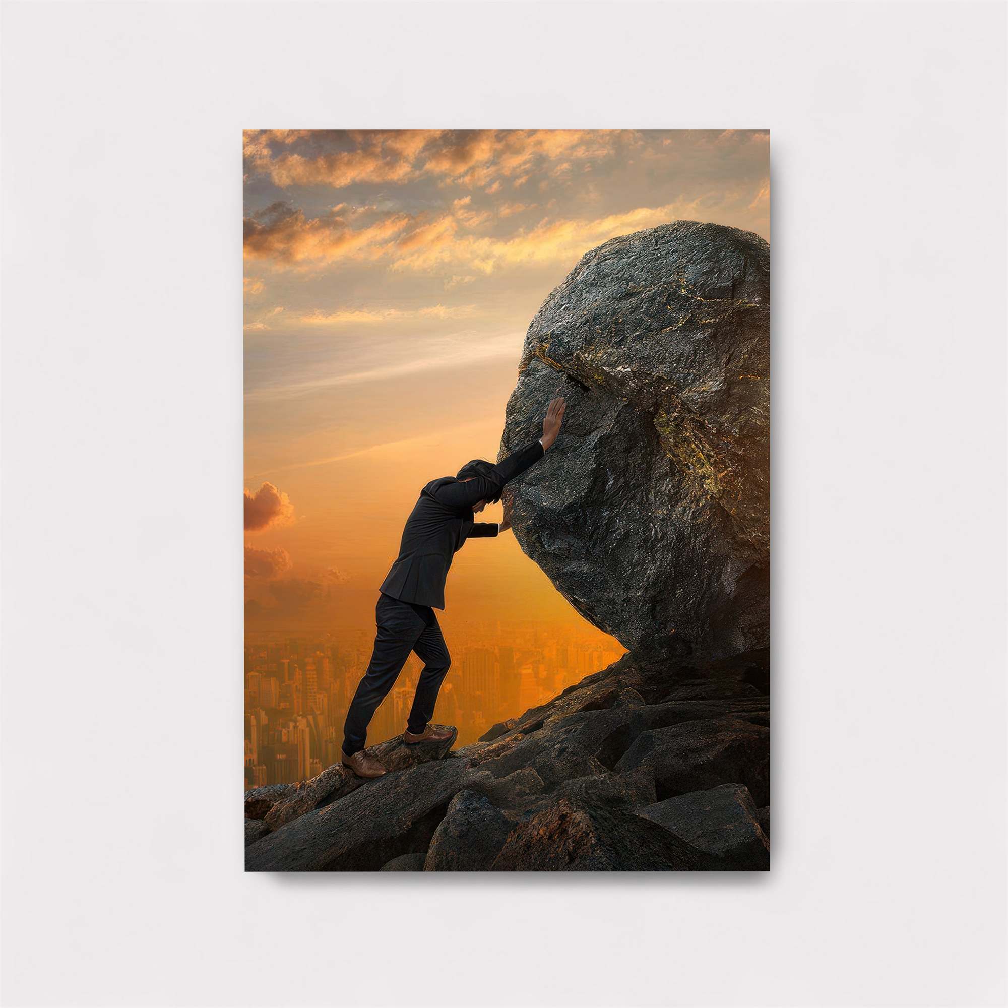 Sisyphus Triumph Safe Wall Magnetic / M