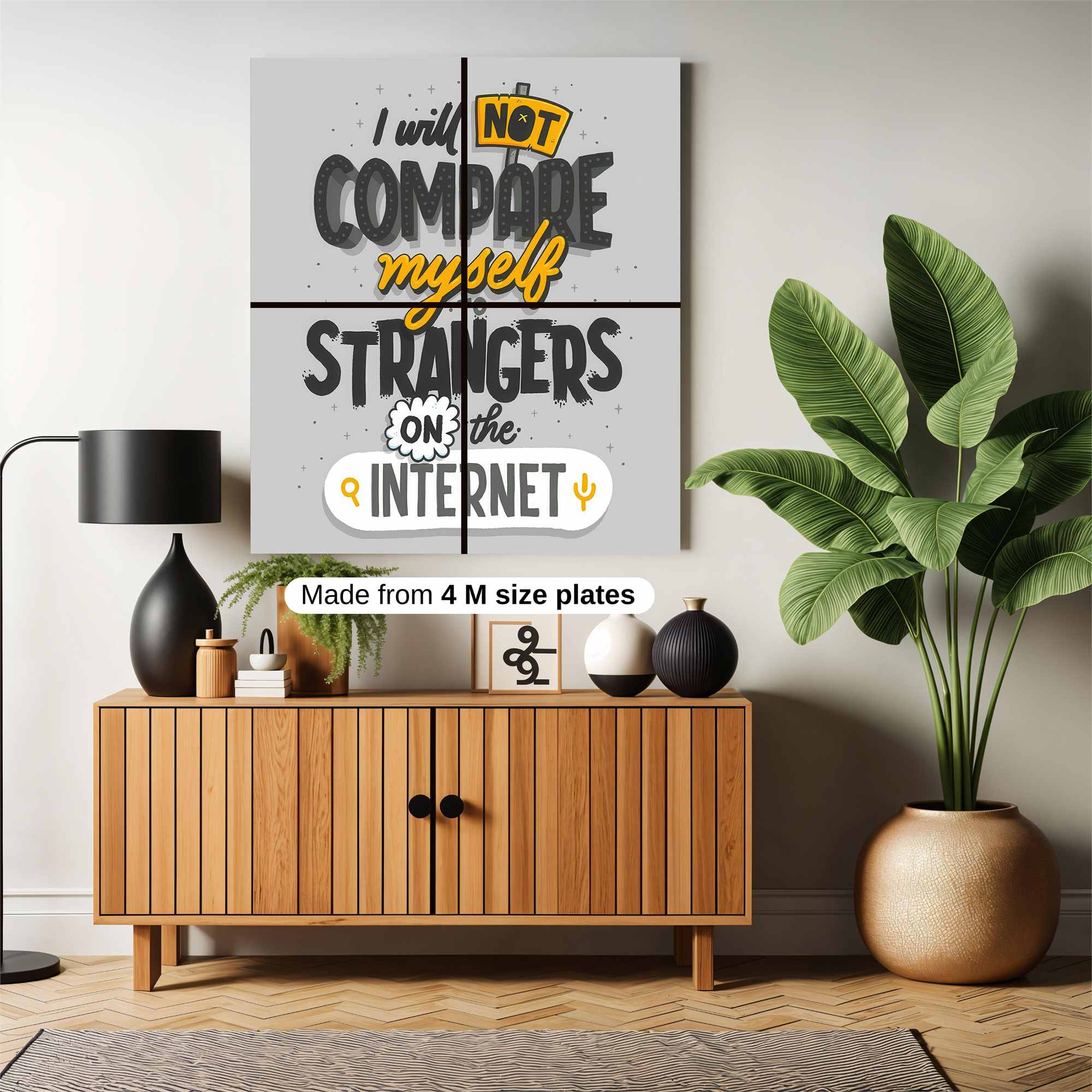 Self-Compassion Safe Wall Magnetic / M