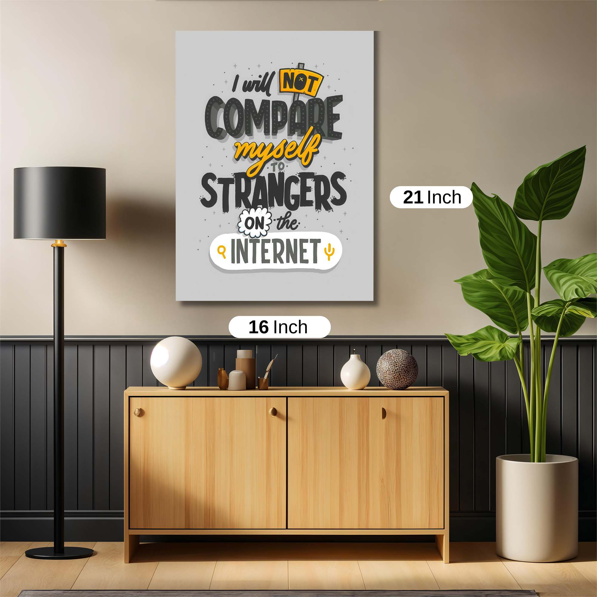 Self-Compassion Safe Wall Magnetic / M