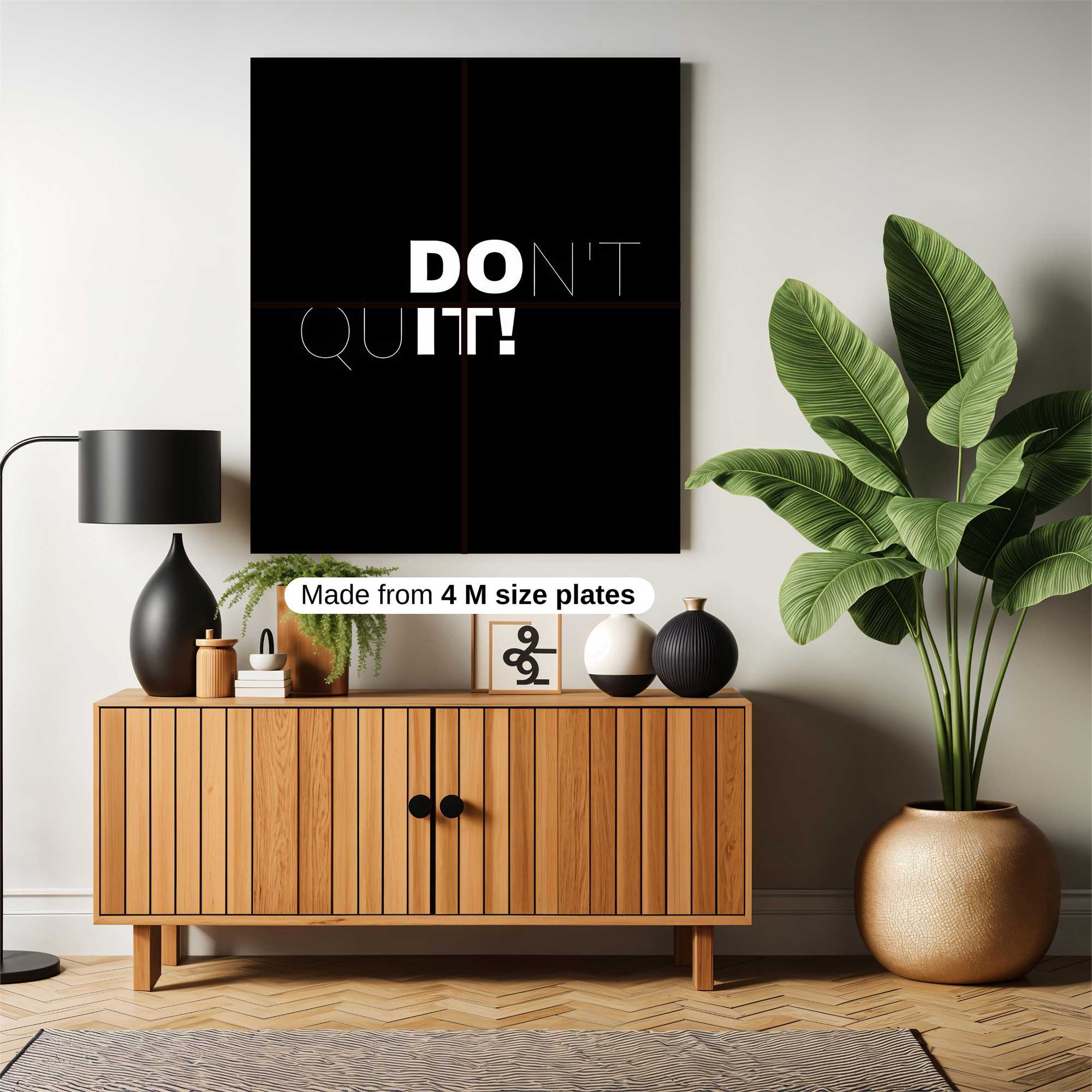 Quitless Motivation Safe Wall Magnetic / M