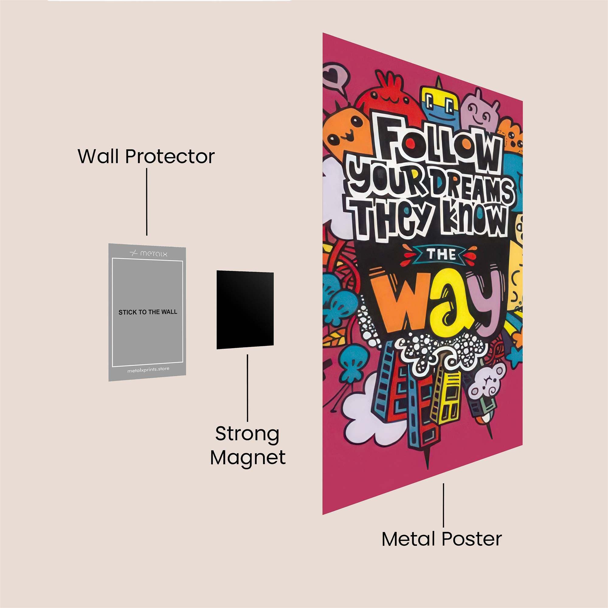 Dream Quest Safe Wall Magnetic / M