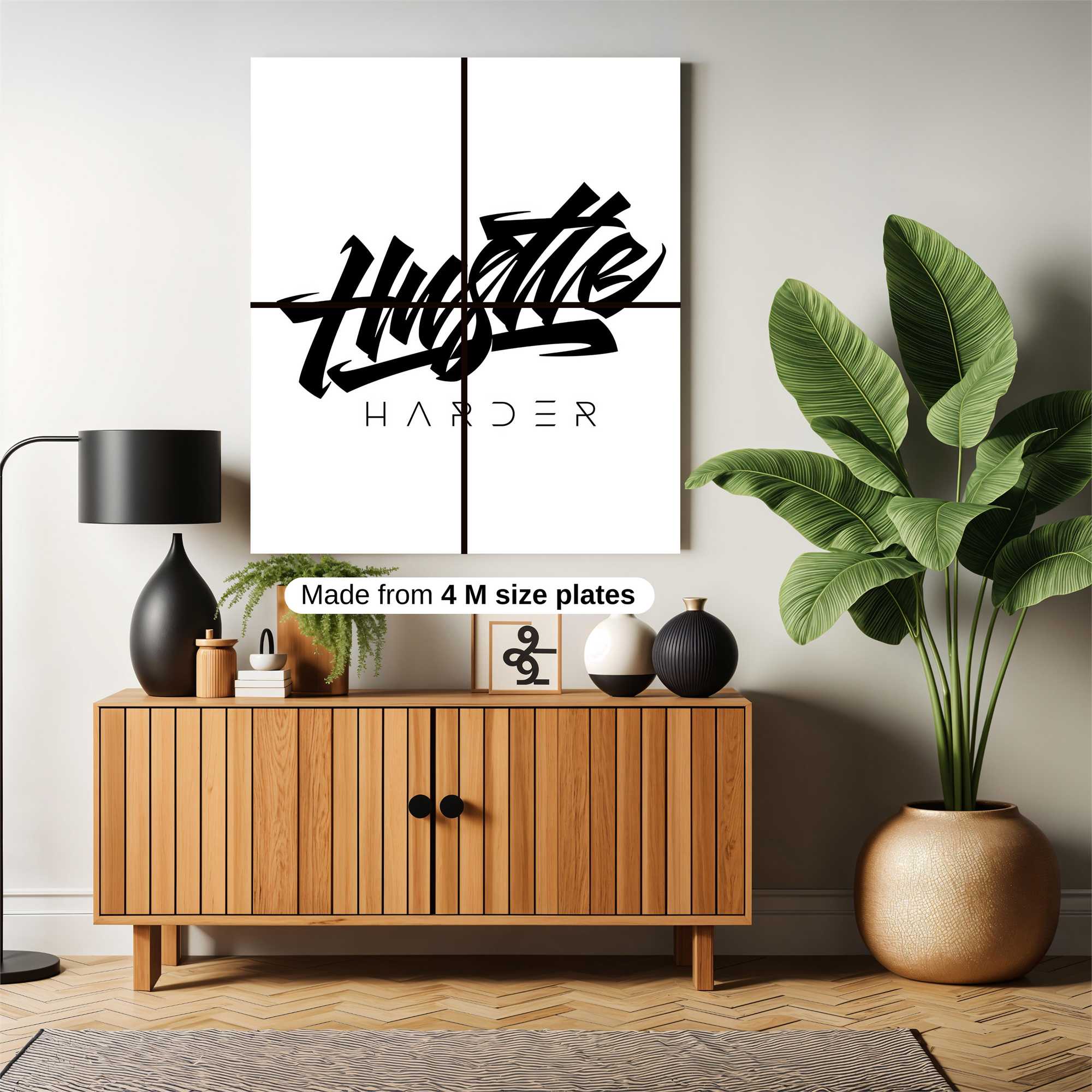 Hustle Vigor Safe Wall Magnetic / M