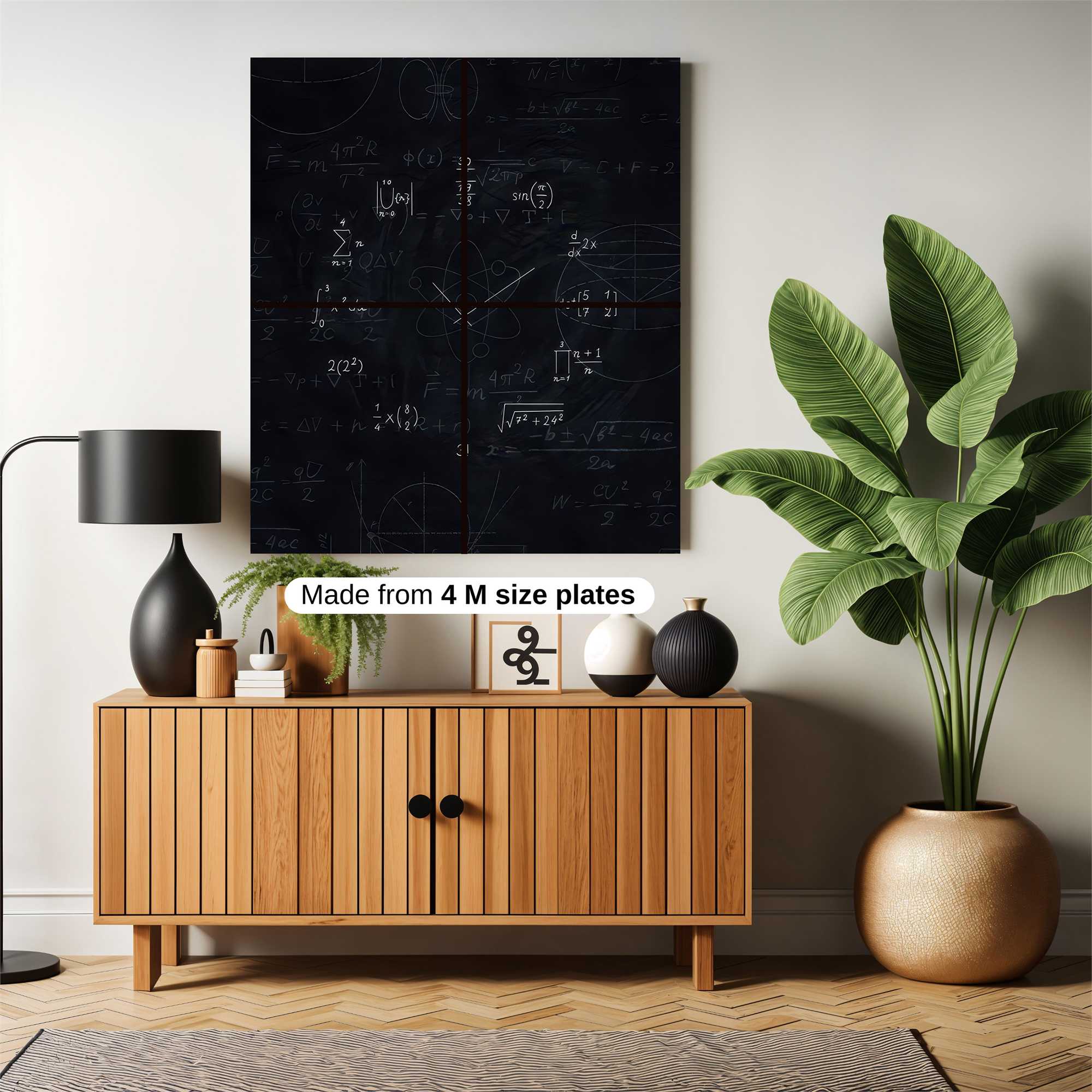 Math Enigma Safe Wall Magnetic / M