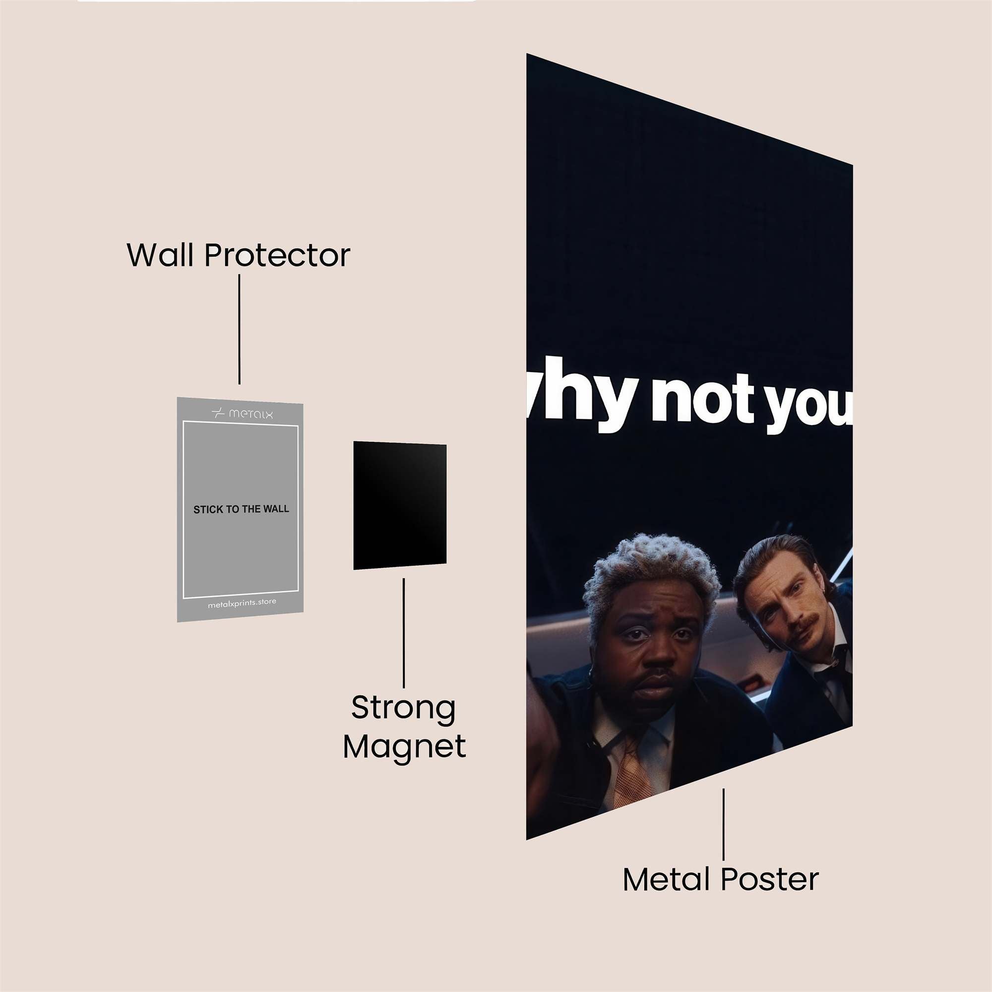 Dynamic Duo Safe Wall Magnetic / M