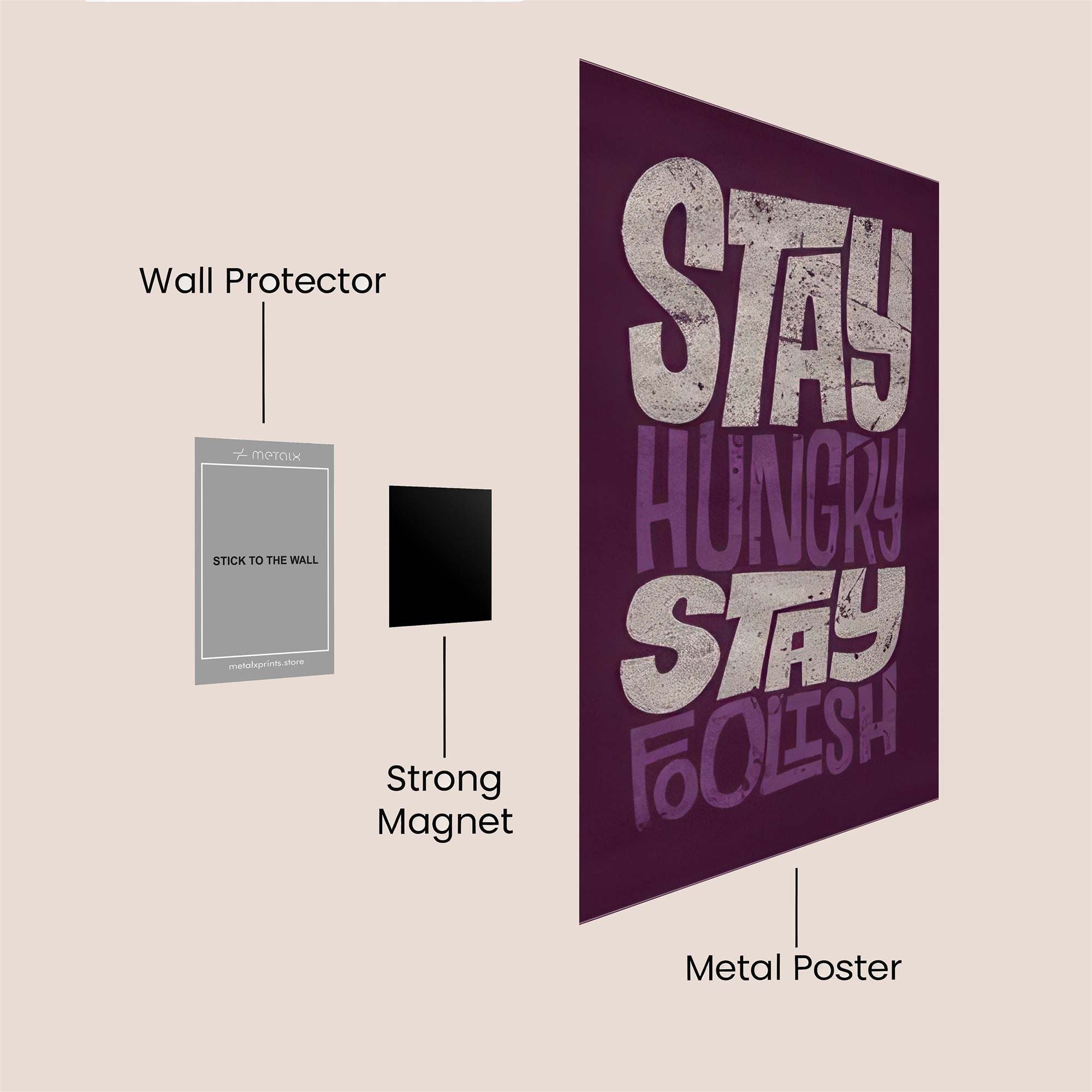Motive Whisper Safe Wall Magnetic / M
