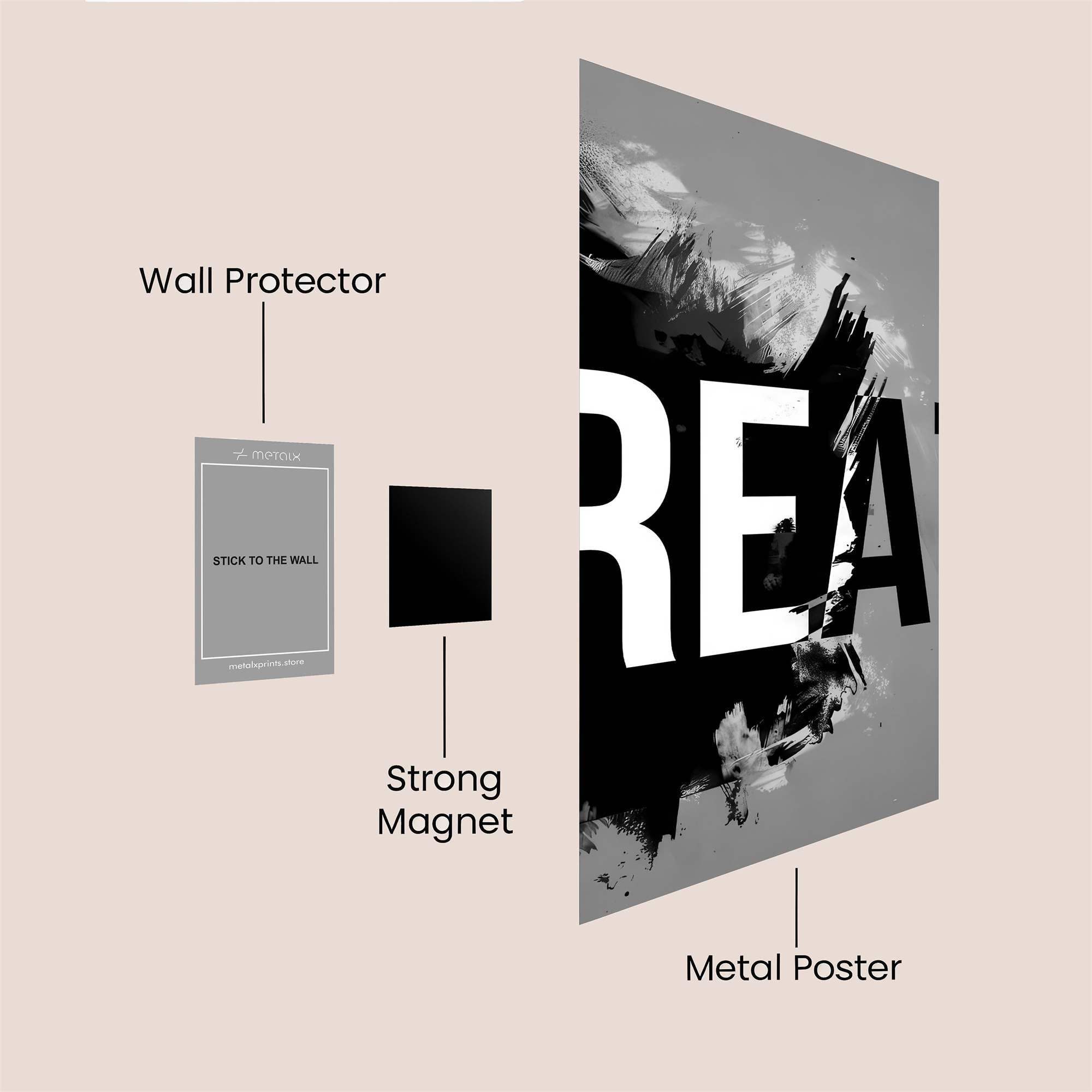 Create Unleashed Safe Wall Magnetic / M