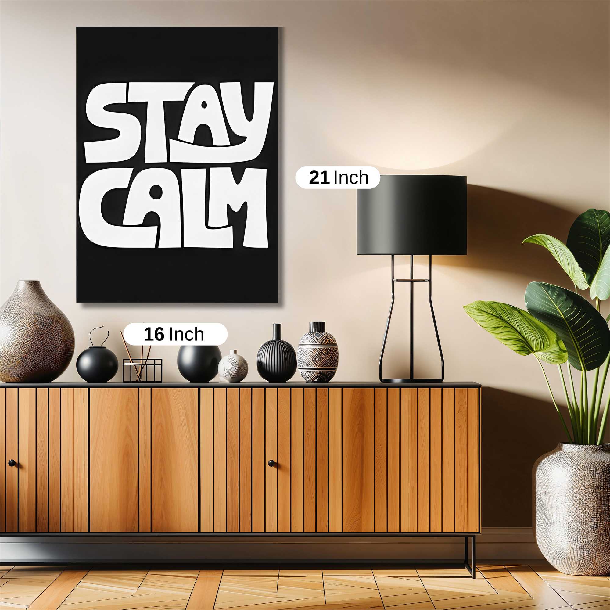 Stay Serene Safe Wall Magnetic / M
