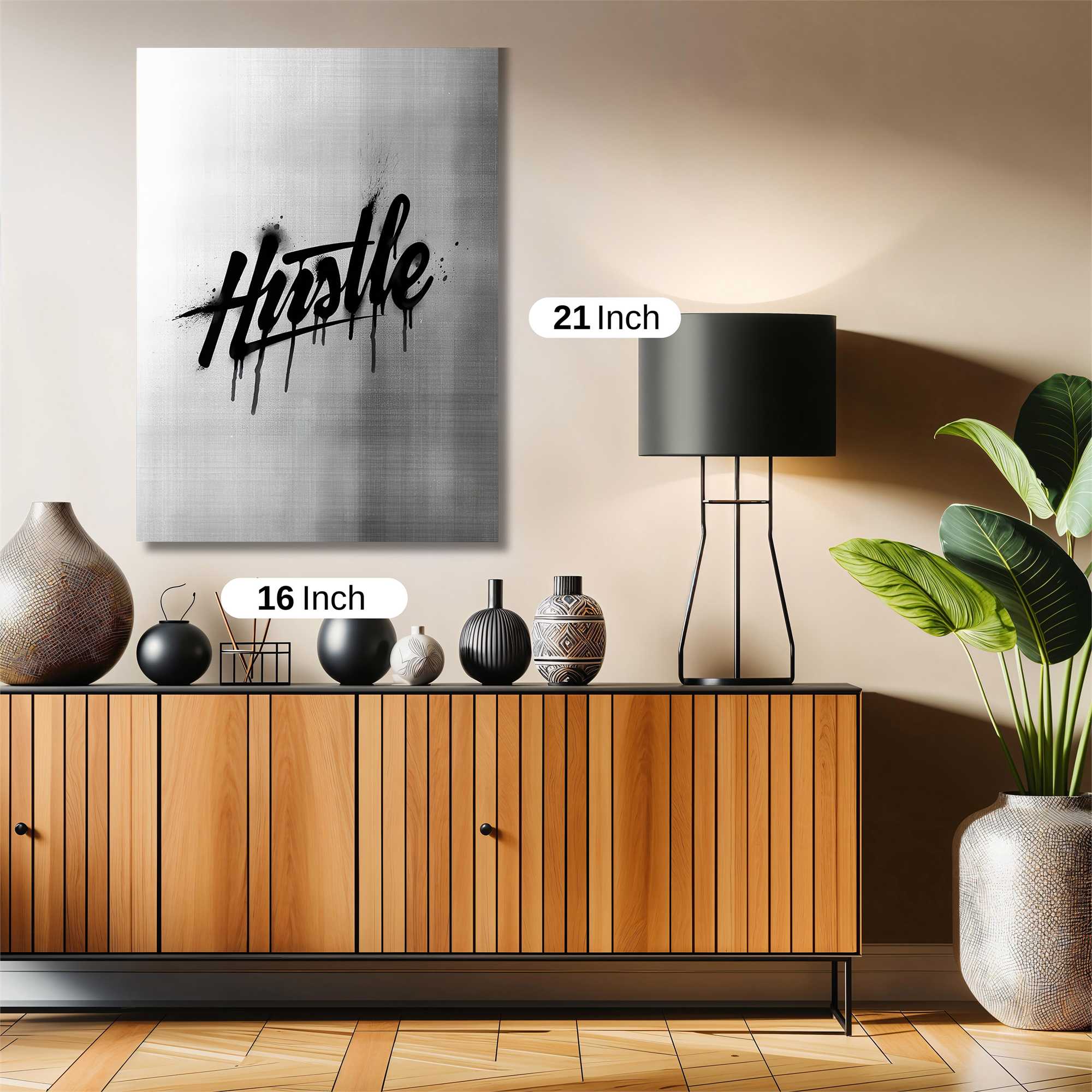 Hustle Drips Safe Wall Magnetic / M