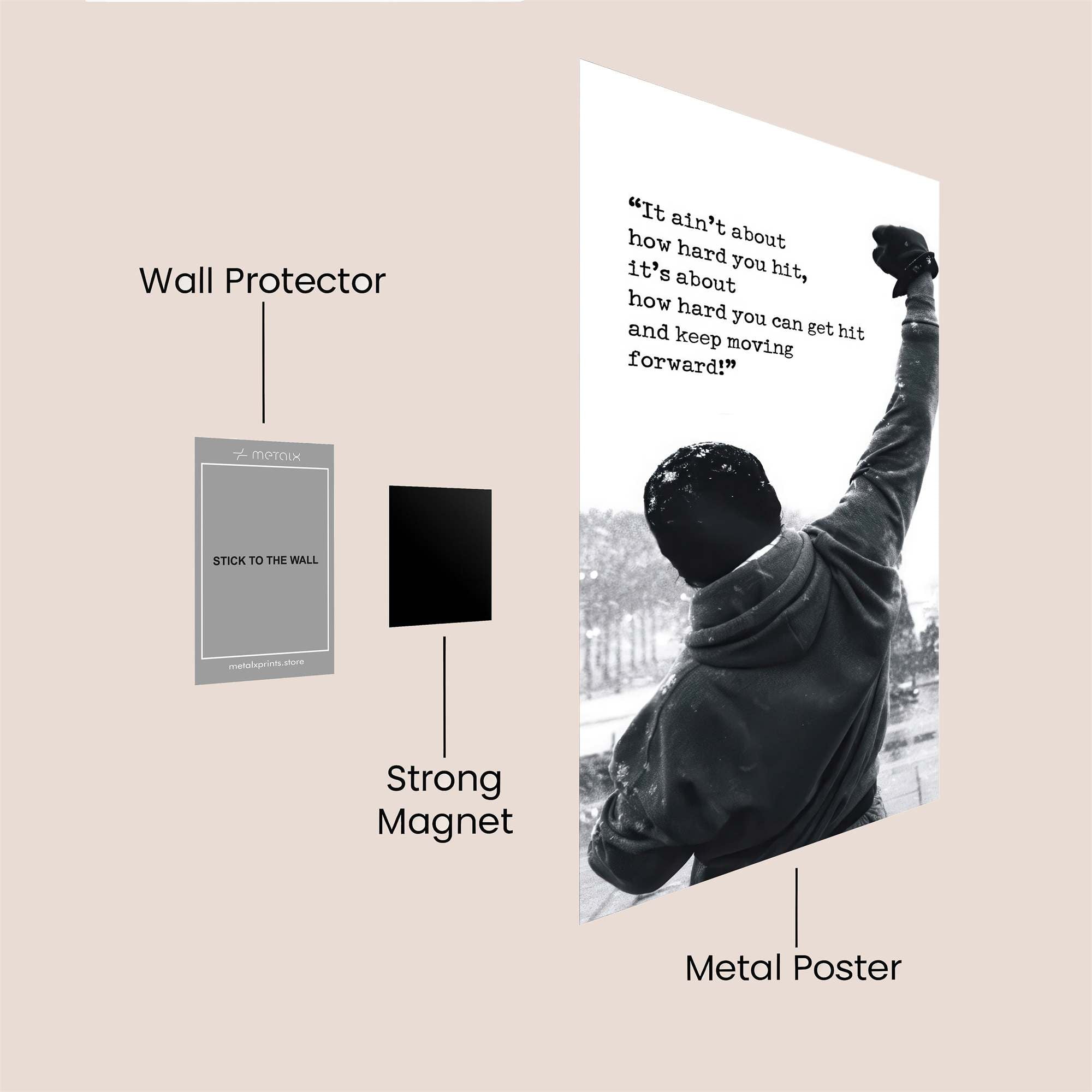 Ali Triumphant Safe Wall Magnetic / M