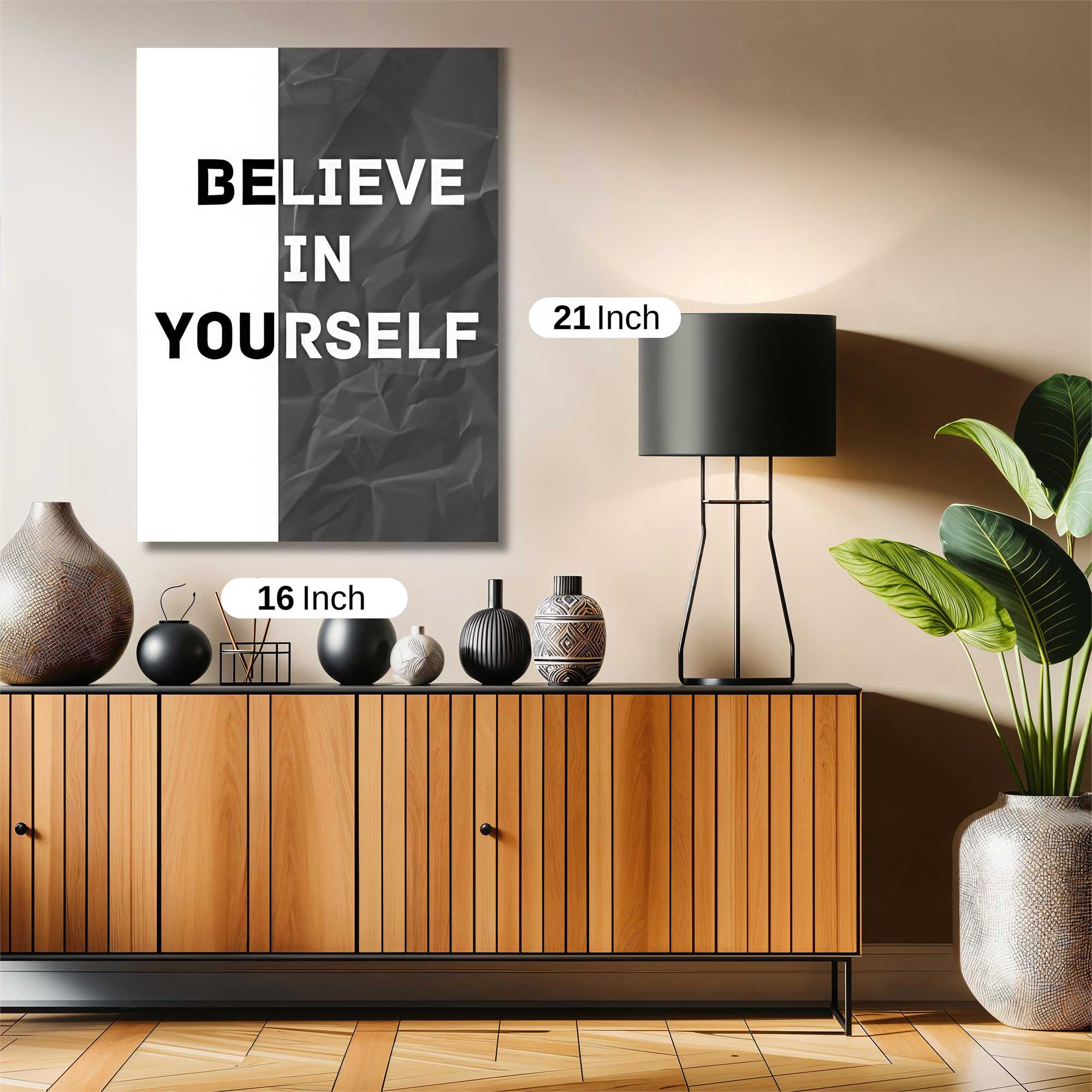 Believe Uplifting Safe Wall Magnetic / M
