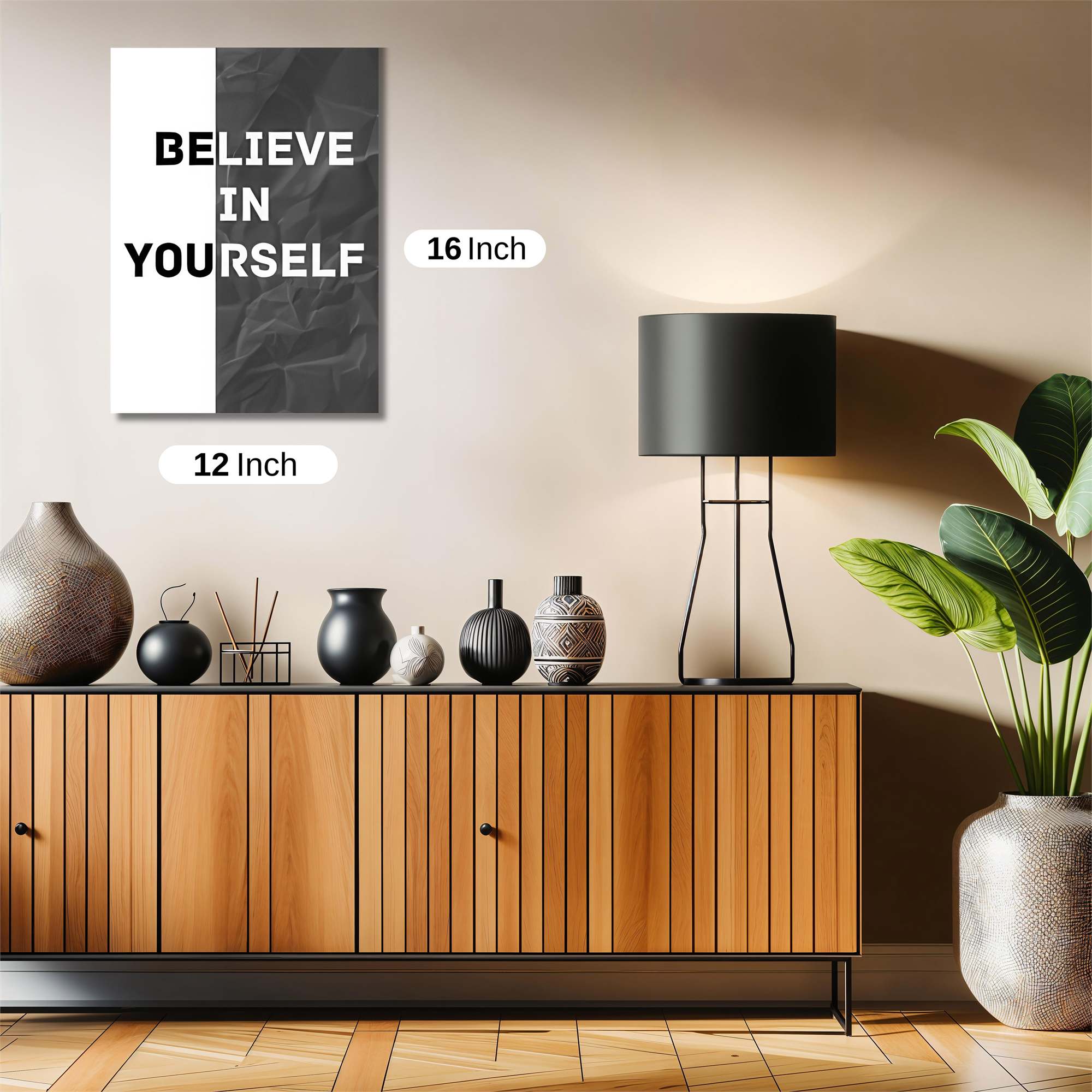 Believe Uplifting Safe Wall Magnetic / M