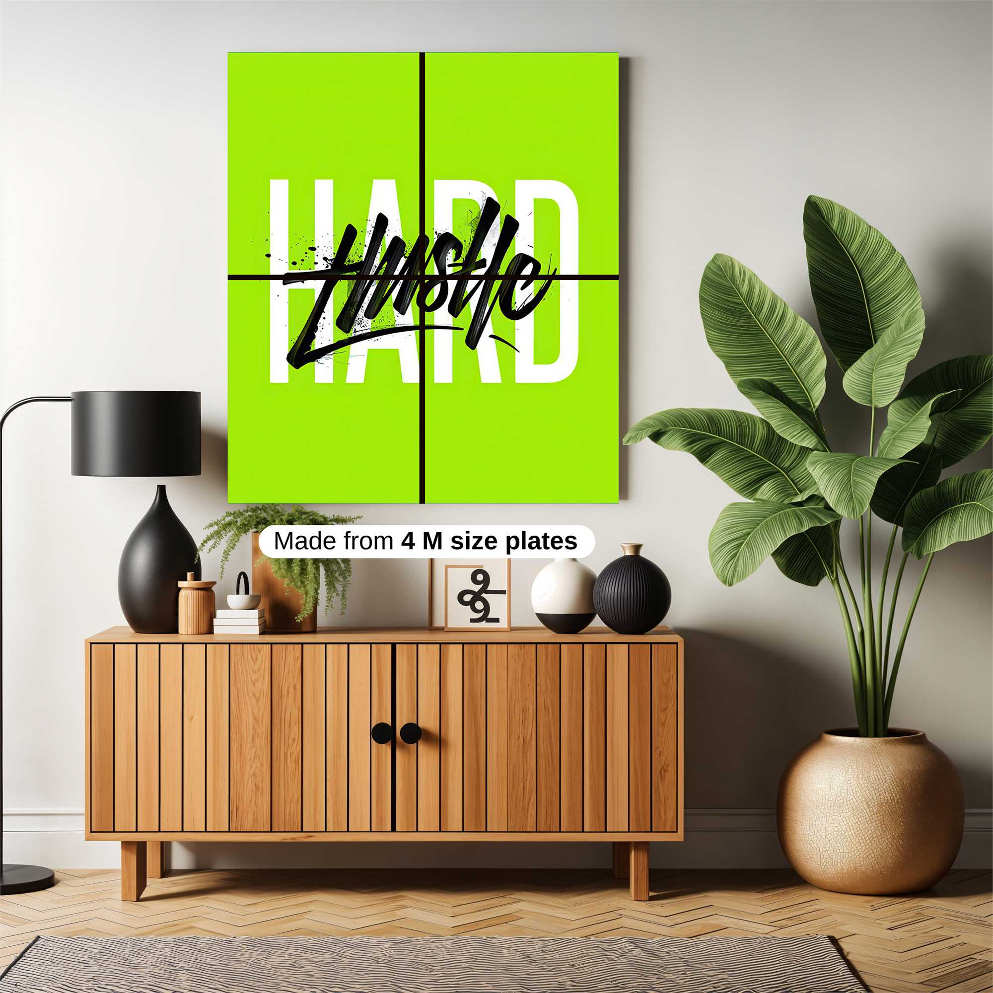 Hustle Zeal Safe Wall Magnetic / M